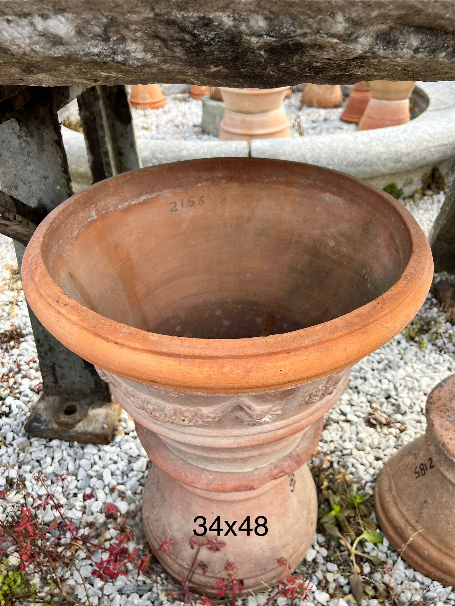 Dettaglio piccola conca antica 