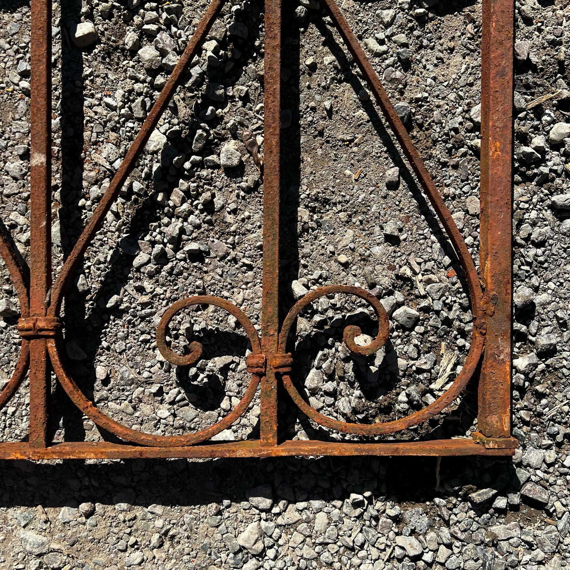 Dettaglio ringhiera in ferro 