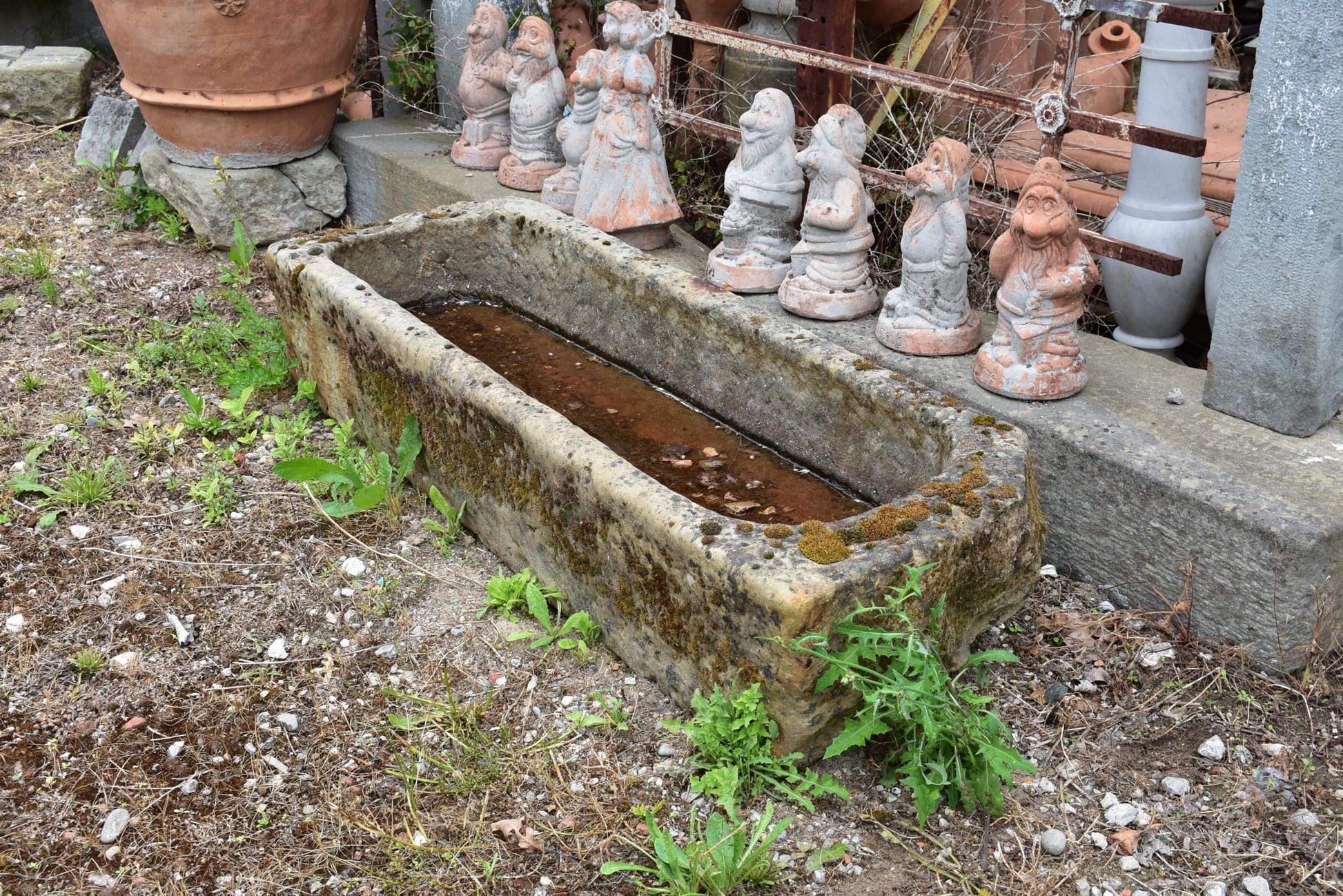 Dettaglio vaschetta rustica 