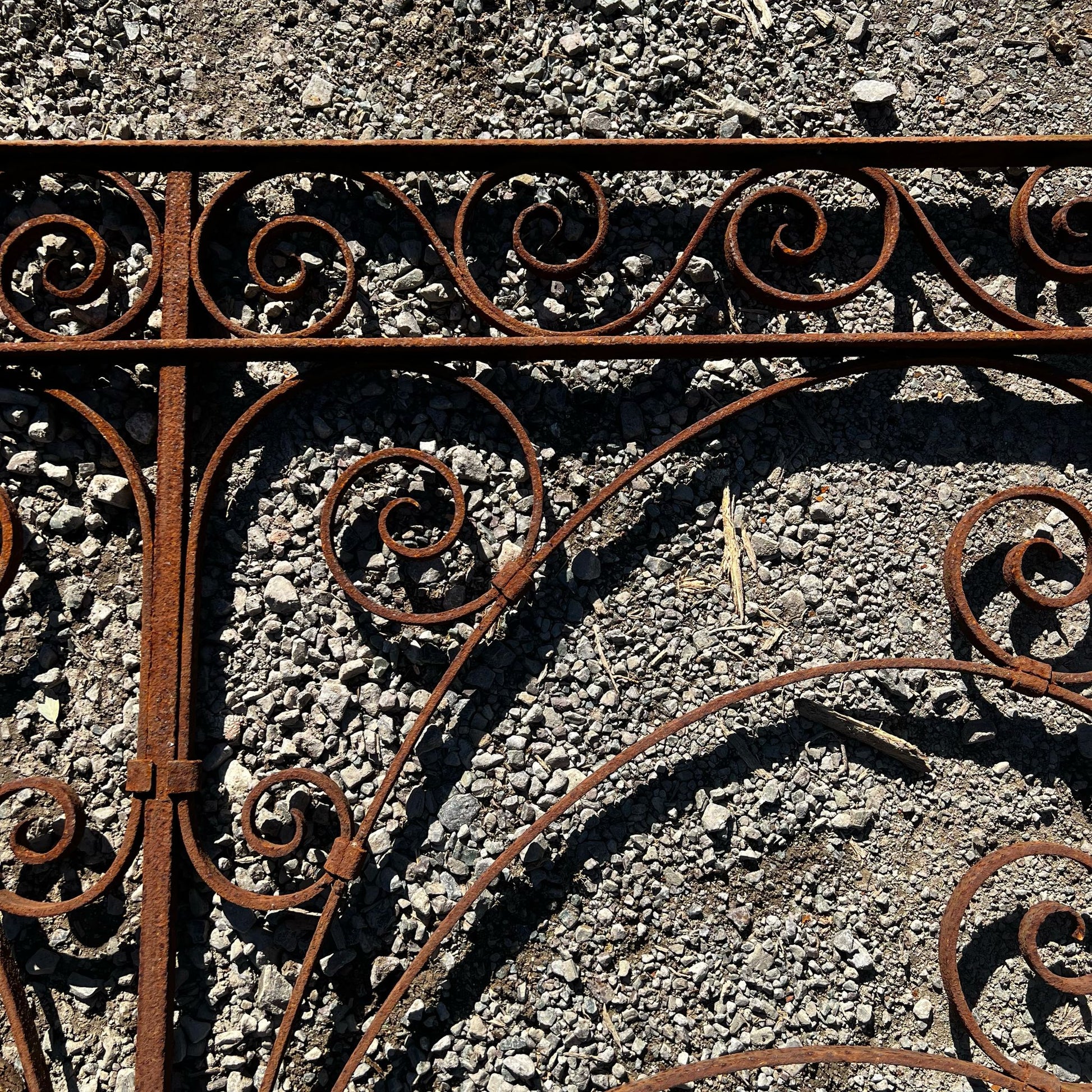 Dettaglio vecchia ringhiera 