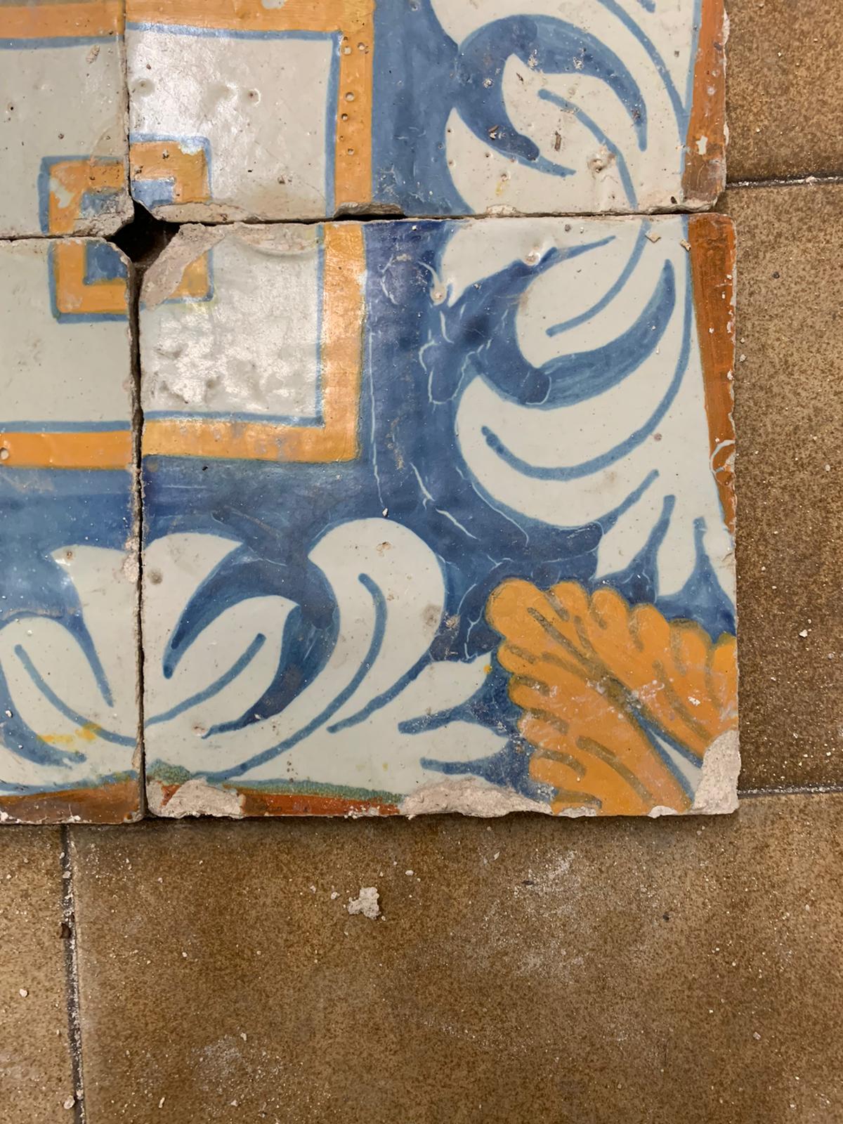 Dettaglio2 azulejos arancioni