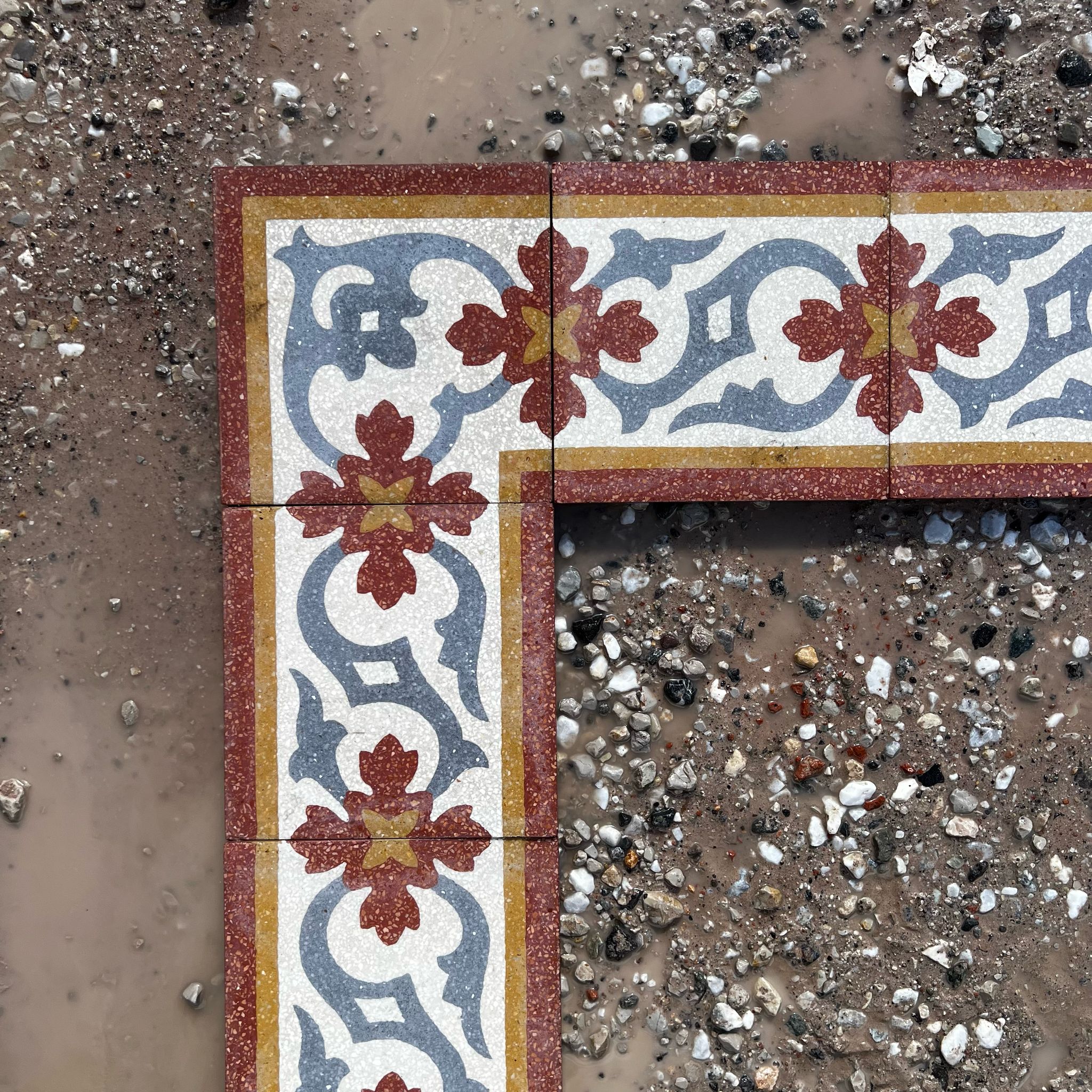 Graniglia colorata antica 