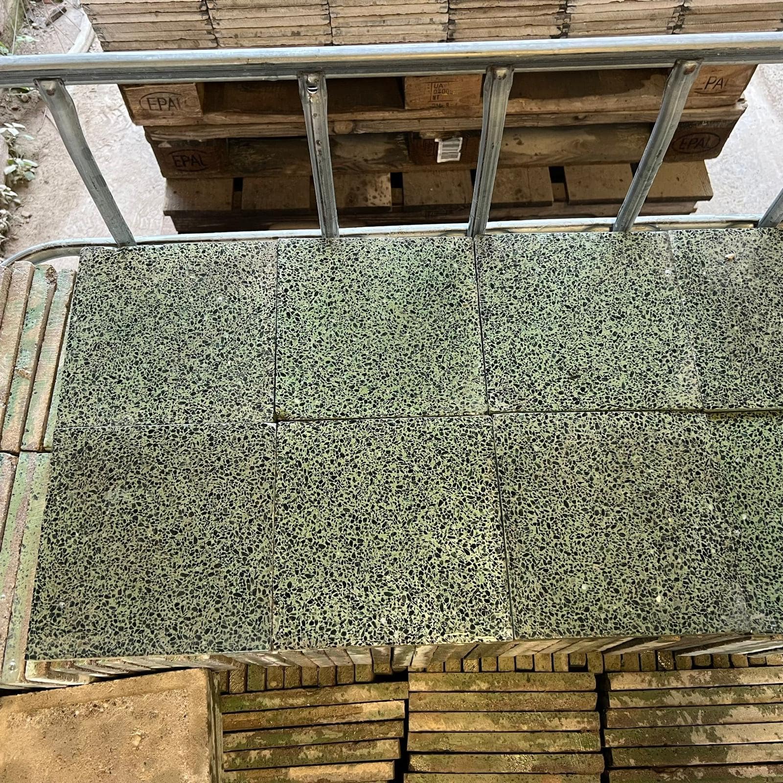 Graniglia verde e nera 