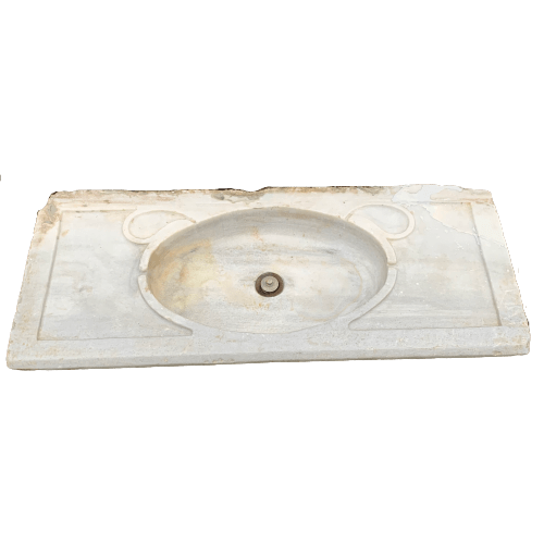 Lavandino in marmo-100 cm - LAV 090