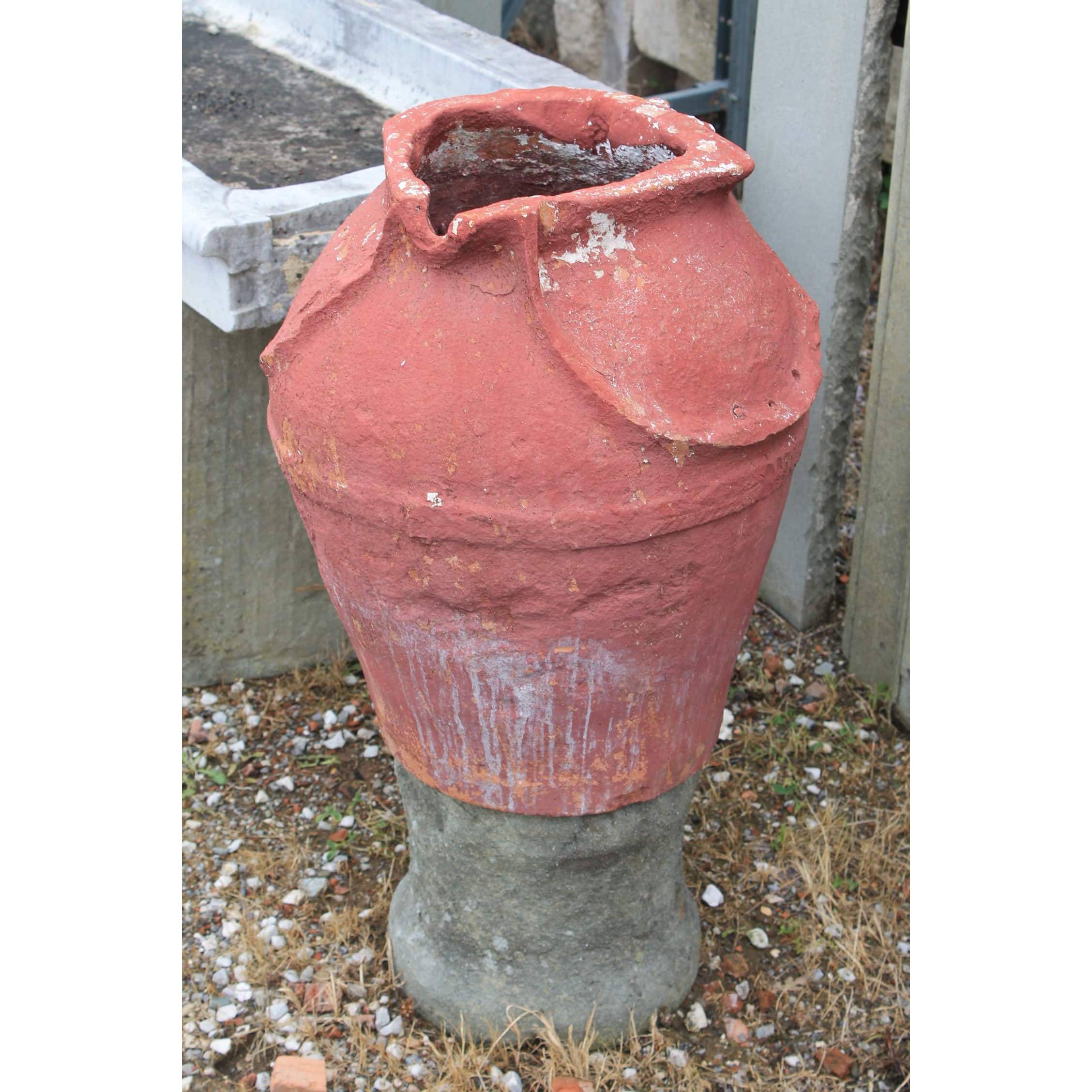 Ancient jar from a farmhouse