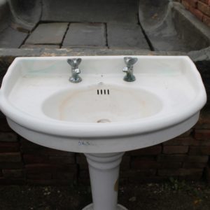 Antico lavandino da bagno in ceramica - LAV 052