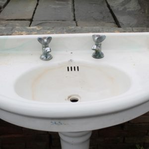 Antico lavandino da bagno in ceramica - LAV 052