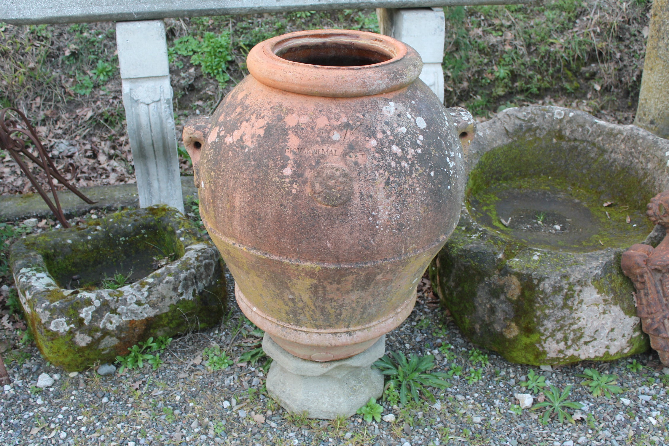 Antique jar from 1876