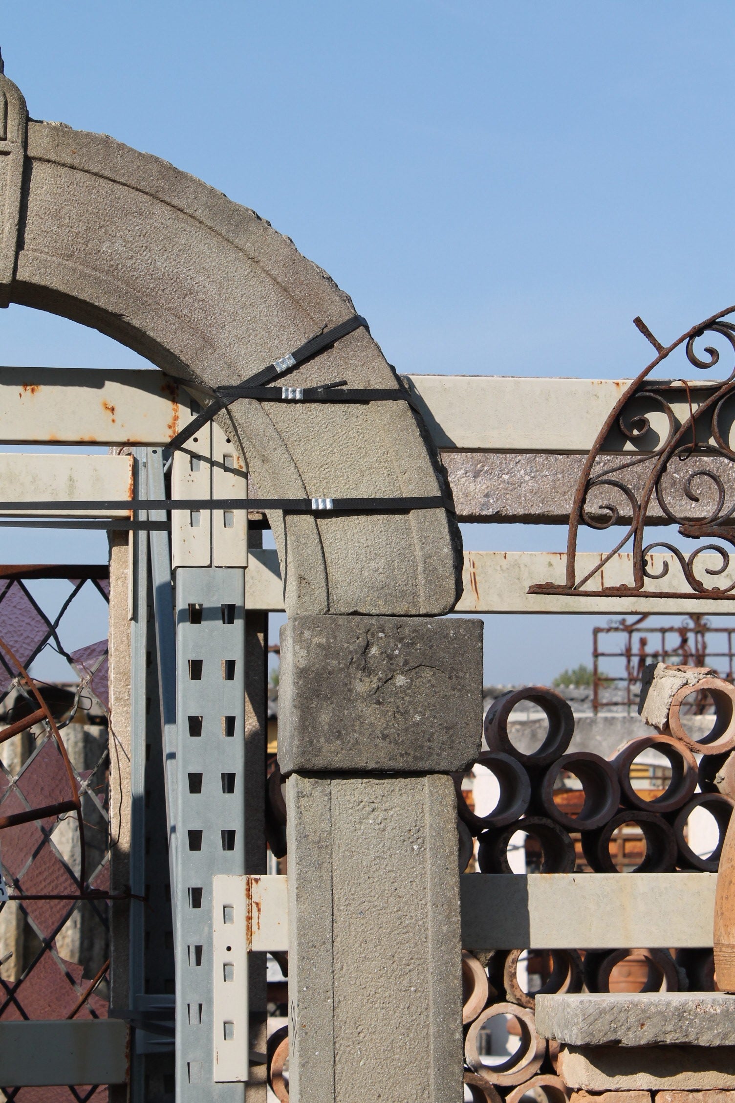 Ancient sandstone portal
