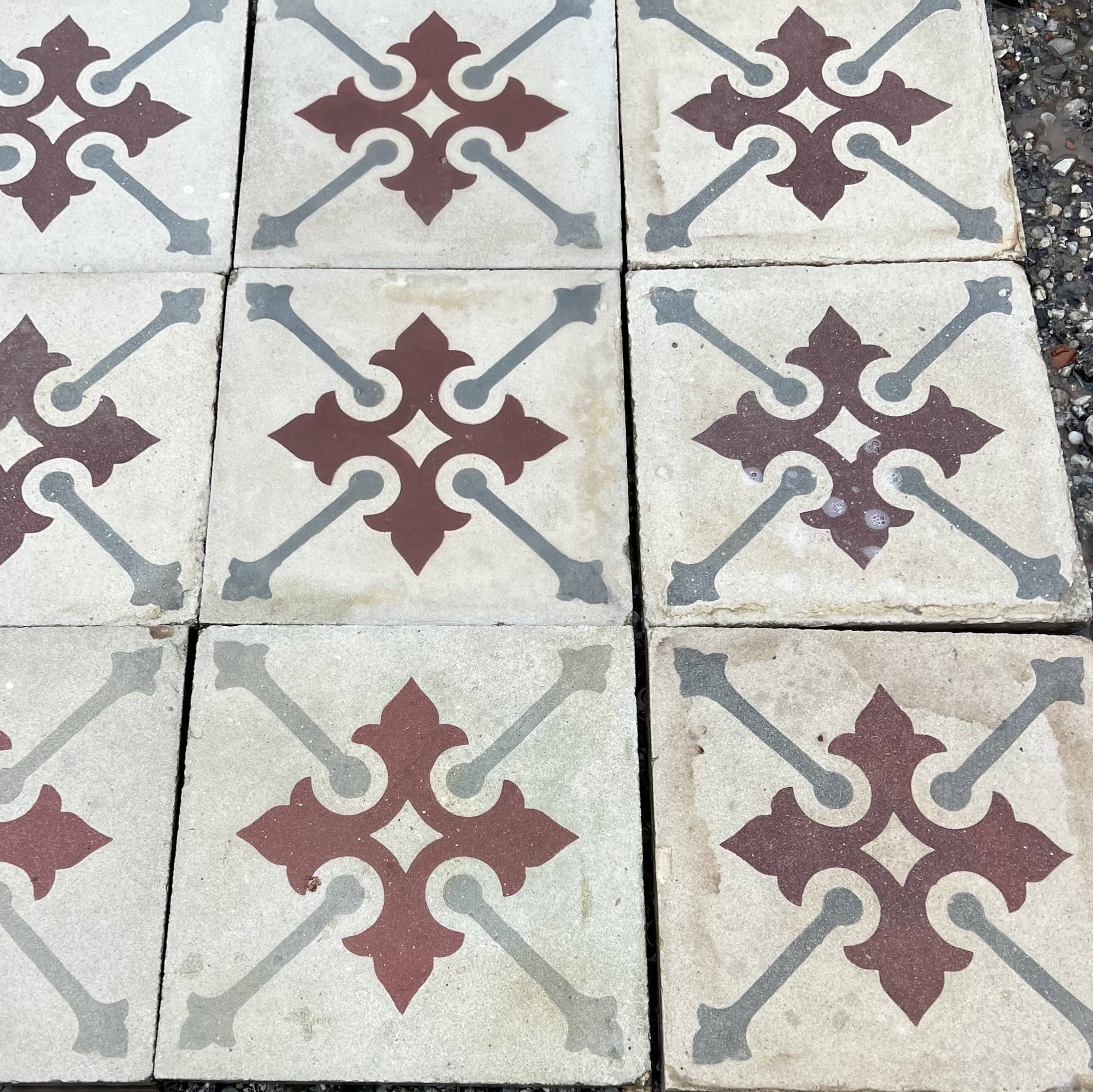 Cementine decorate 25x25 - CEM 080