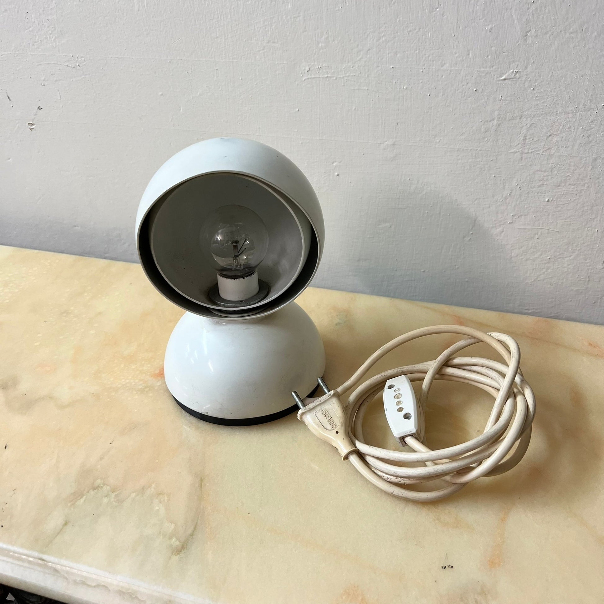 lampada vintage bianca 