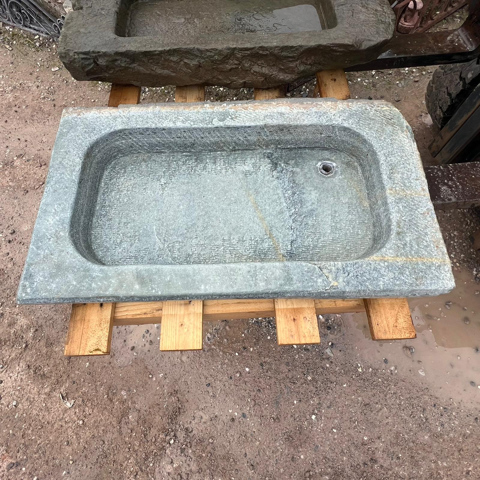 Lavandino in marmo cipollino antico