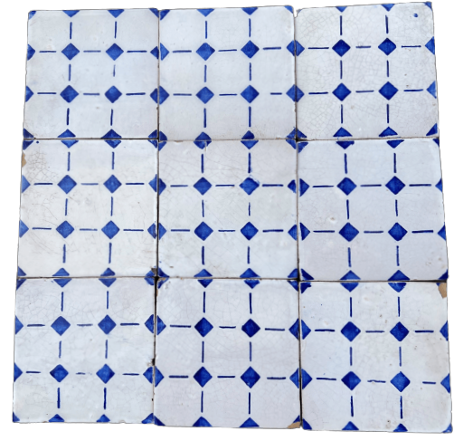 Maioliche blu e bianche 
