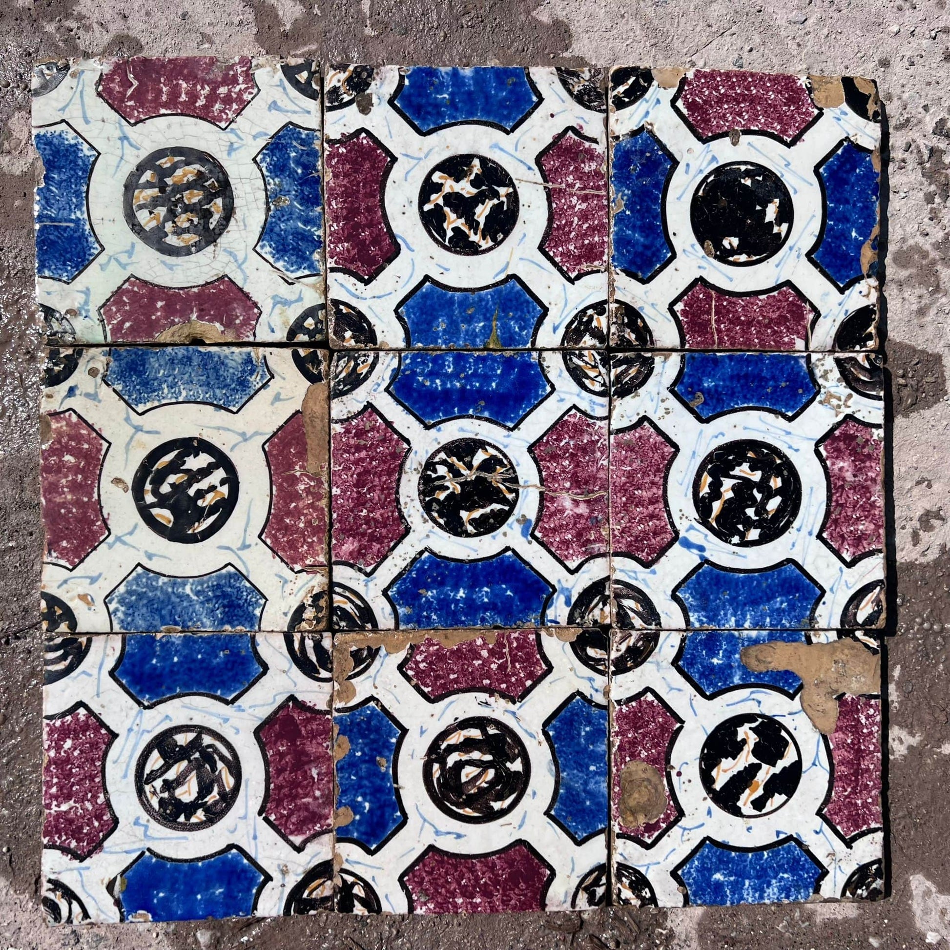maioliche geometriche 