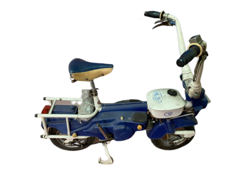 Moto Graziella blu