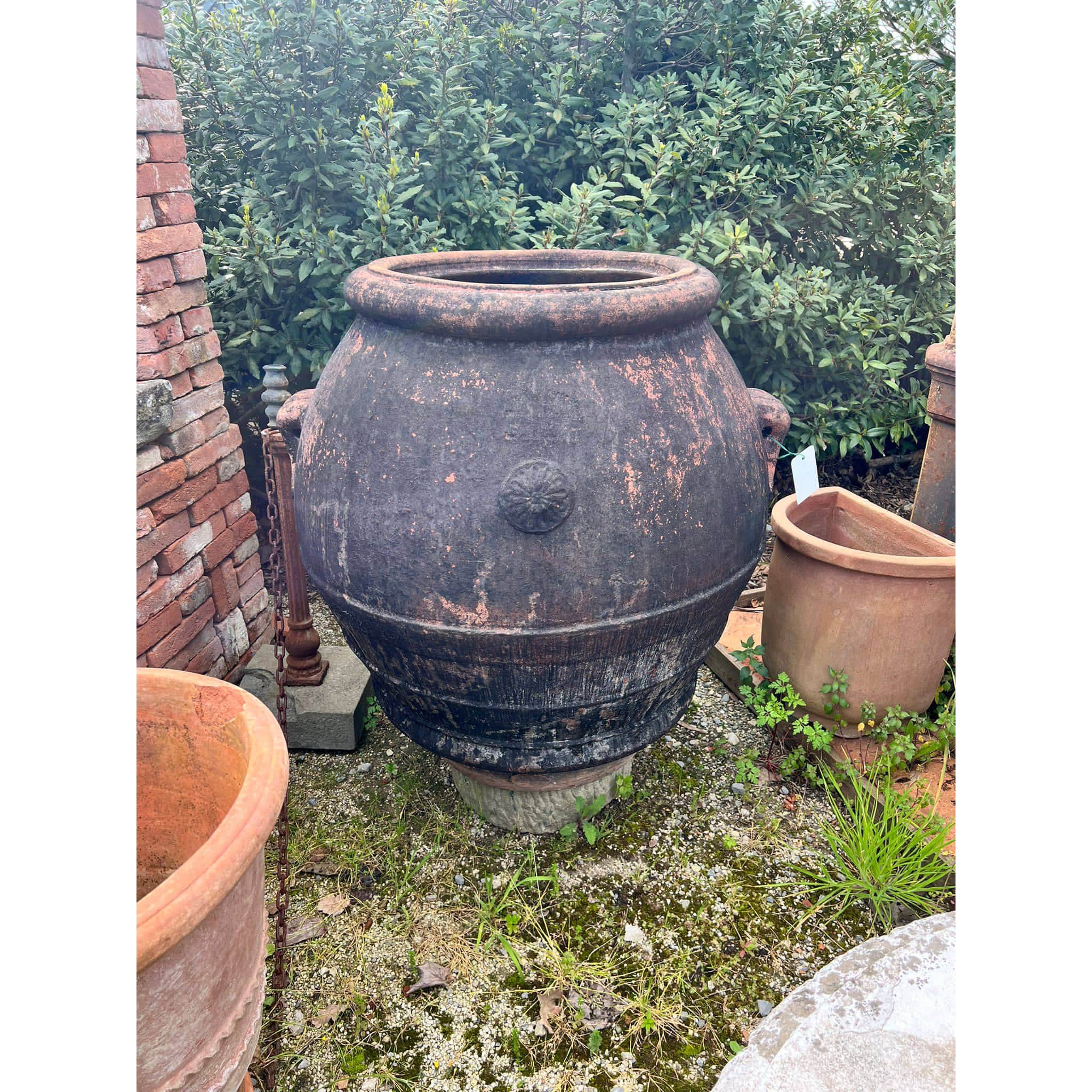 orcio in terracotta recuperato 