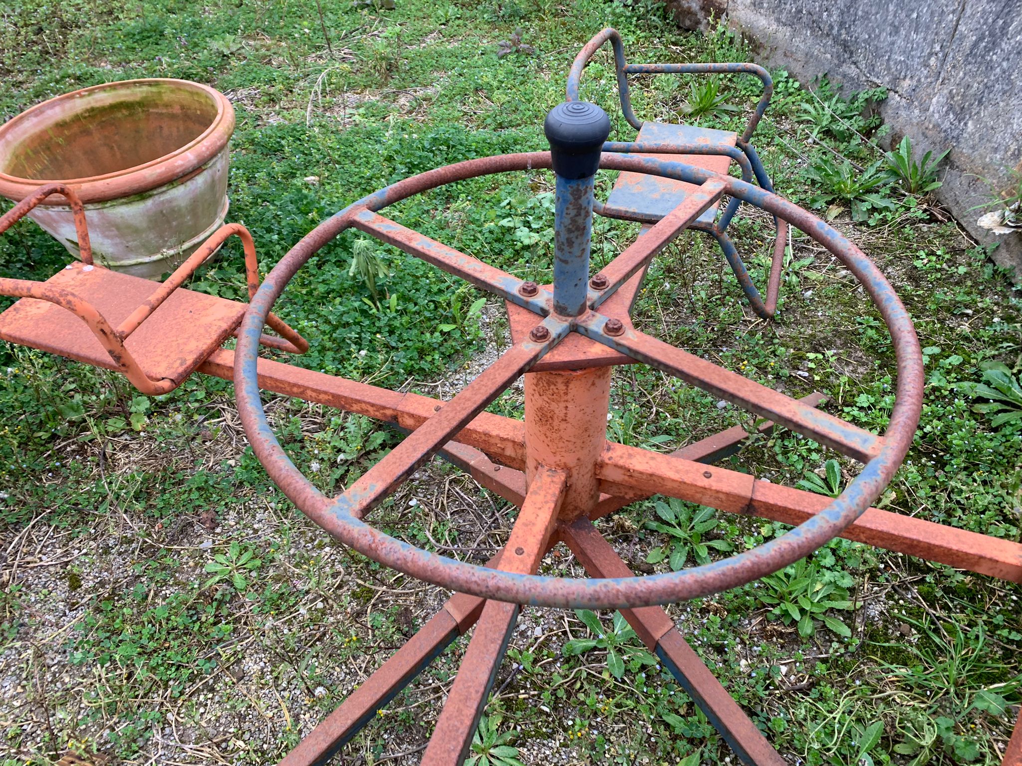 Vintage carousel from the 70s