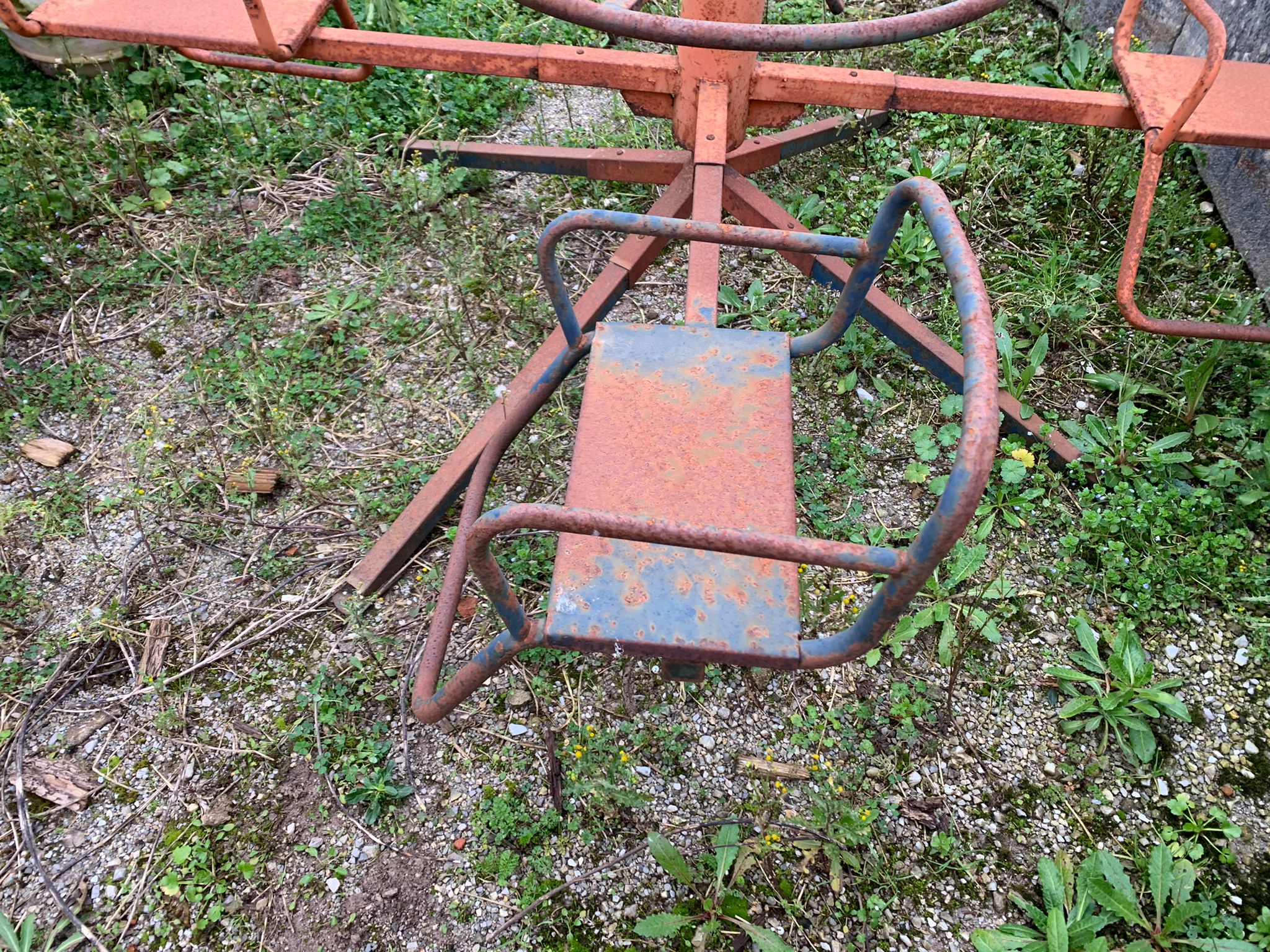 Vintage carousel from the 70s