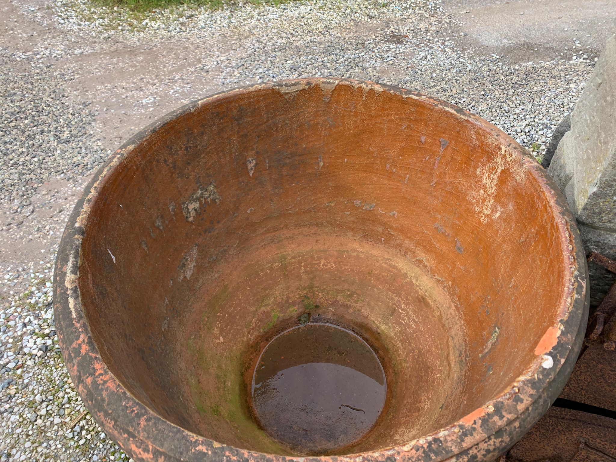 Conca antica in stile classico