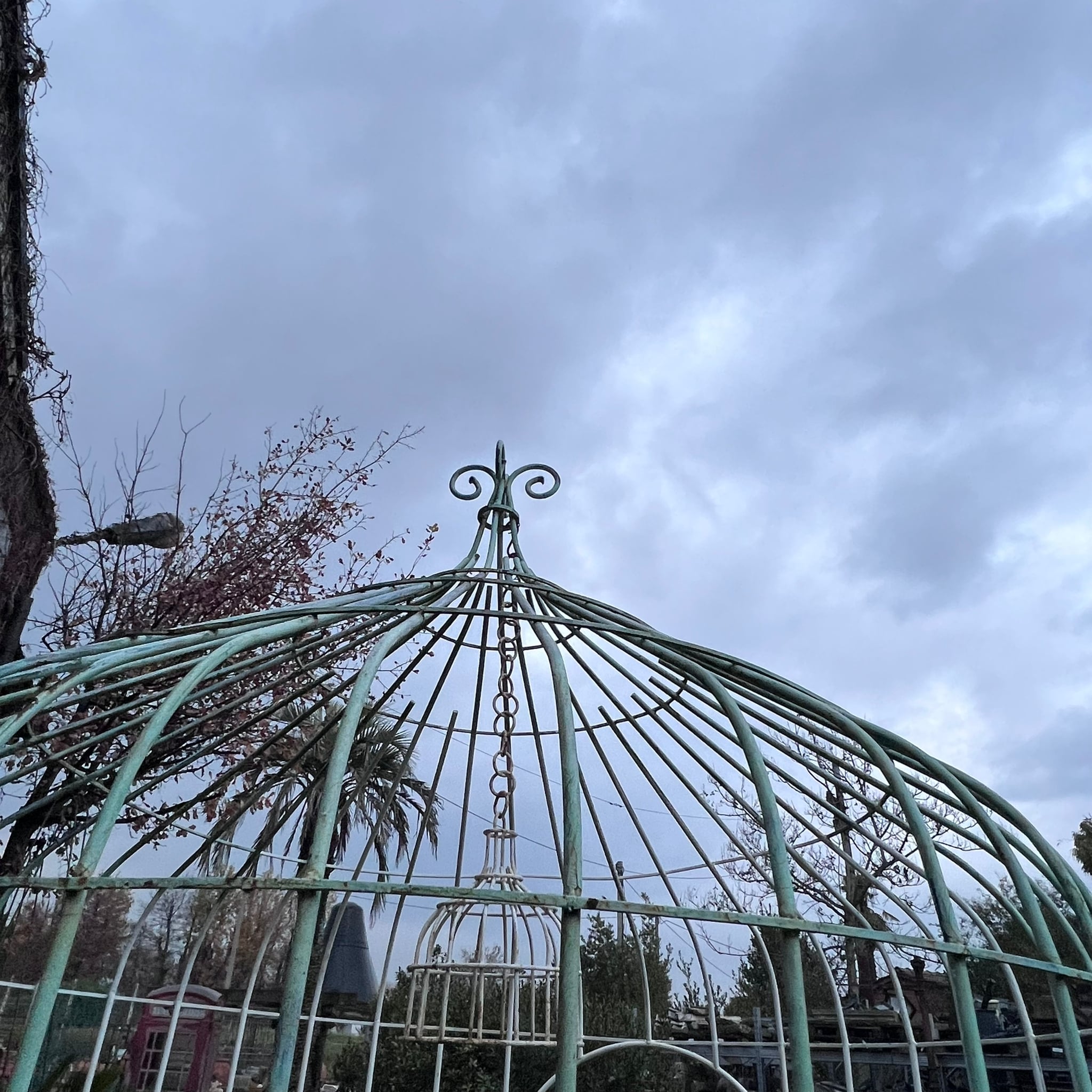 Gazebo in ferro battuto