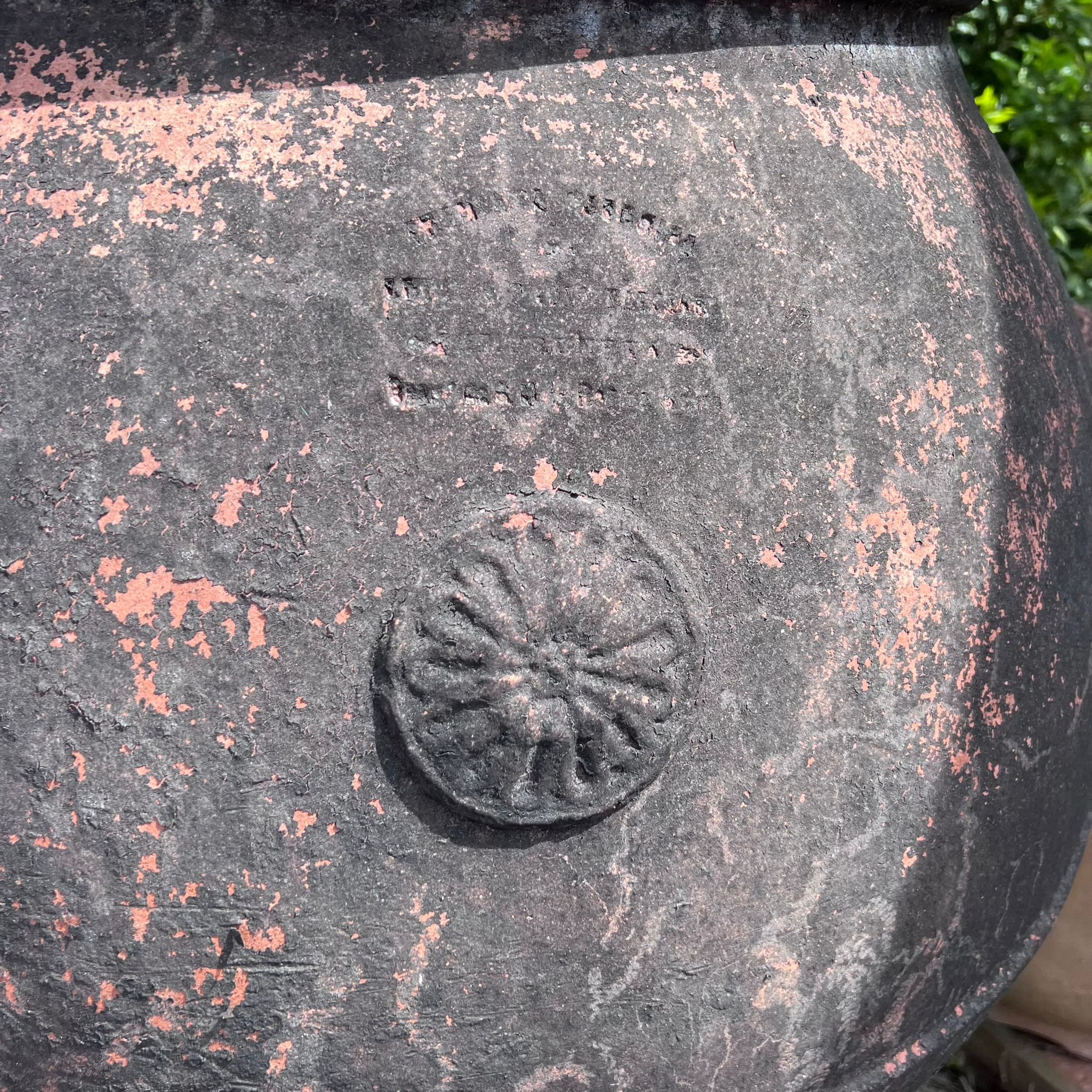 Recovered terracotta jar