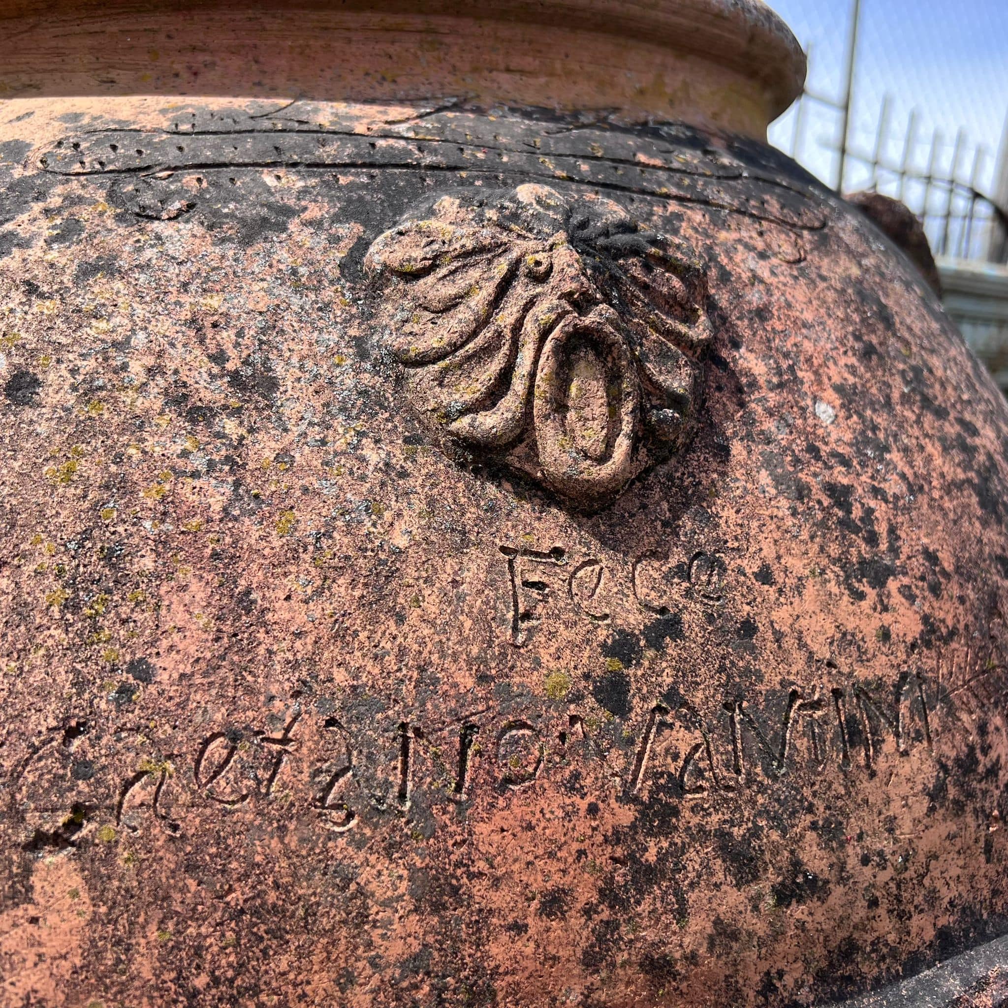 Terracotta jar - diameter 80cm