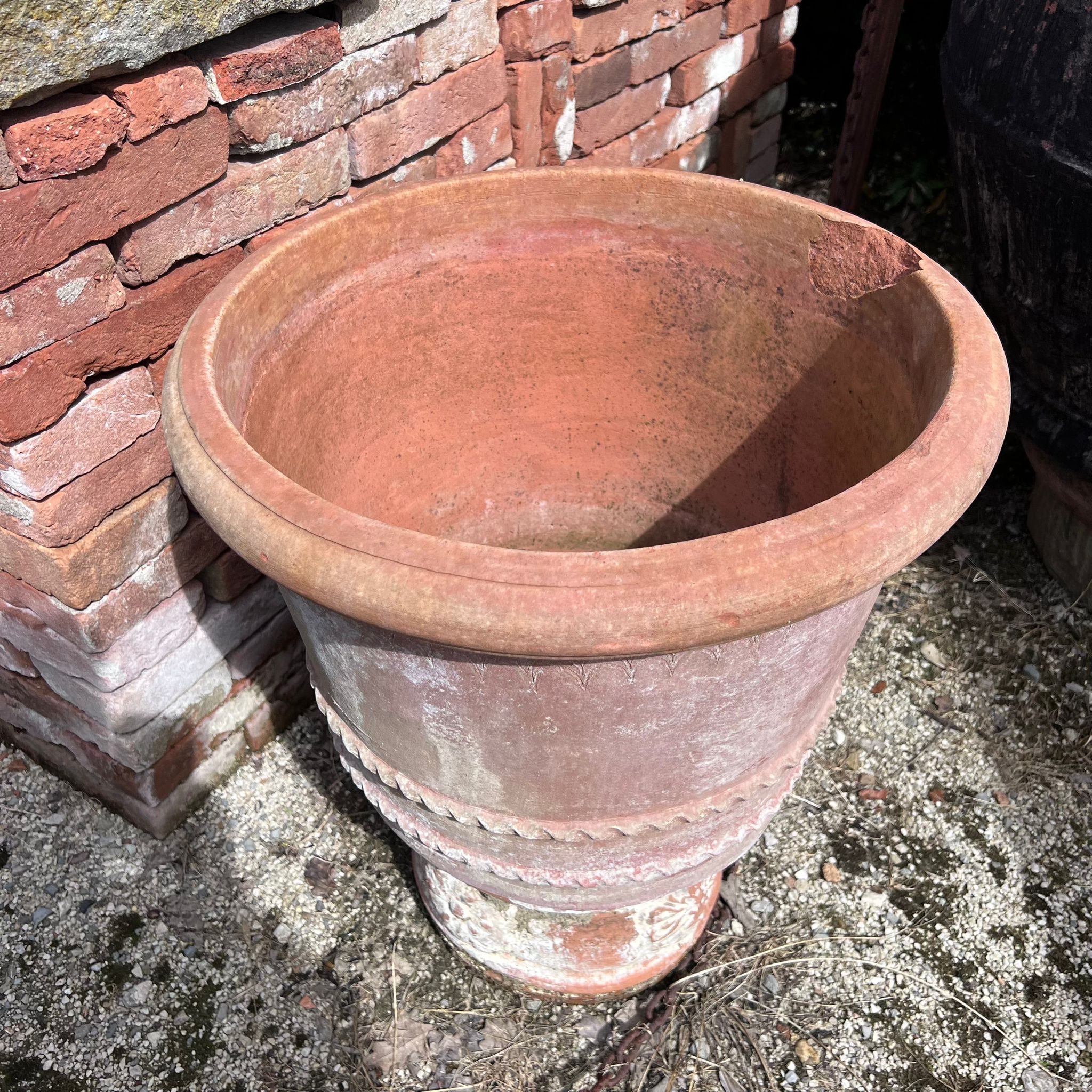 Set tre vasi in terracotta