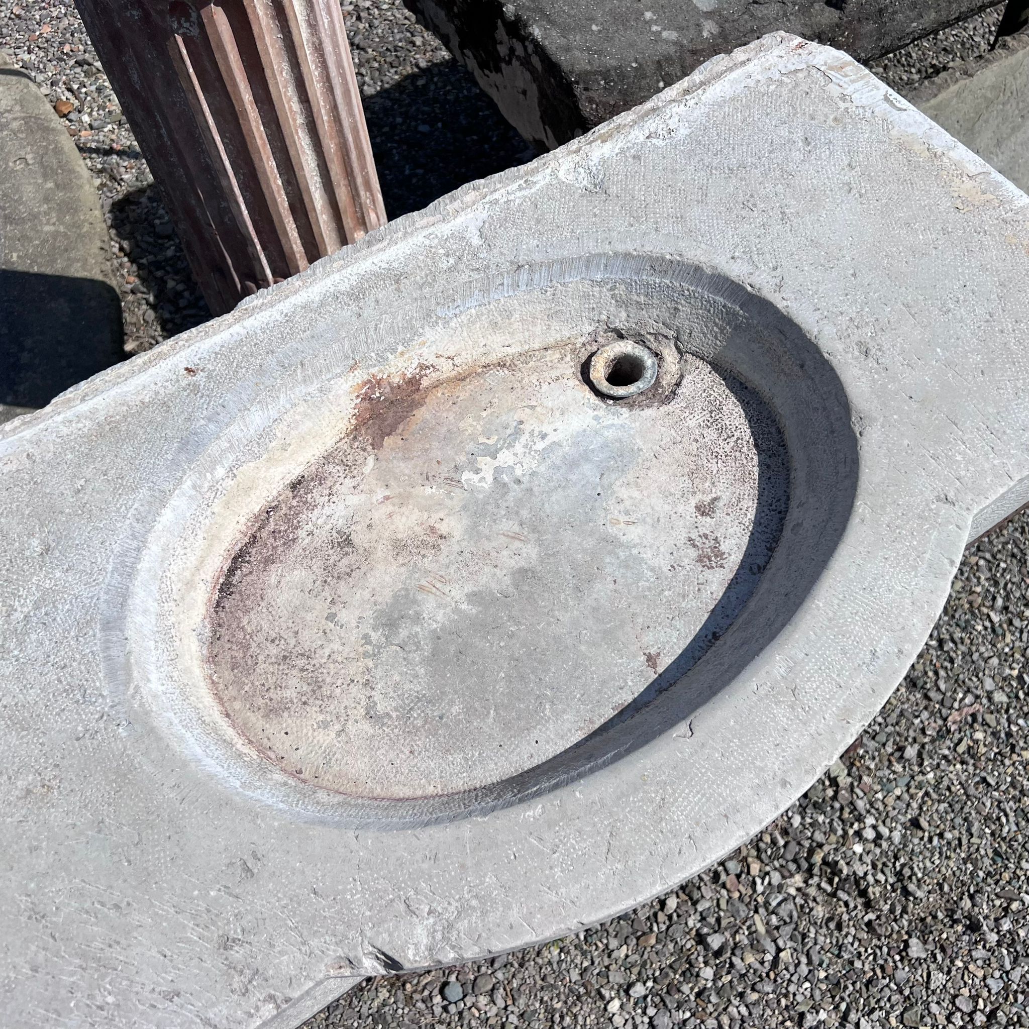 Light stone sink - LAV 100