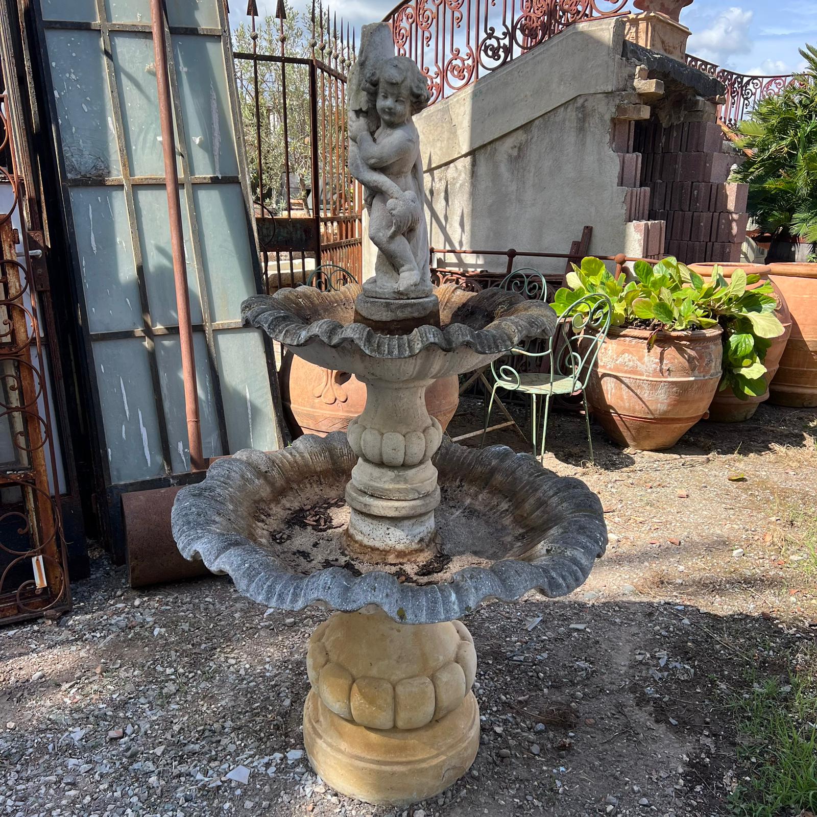 Fontana in agglomerato