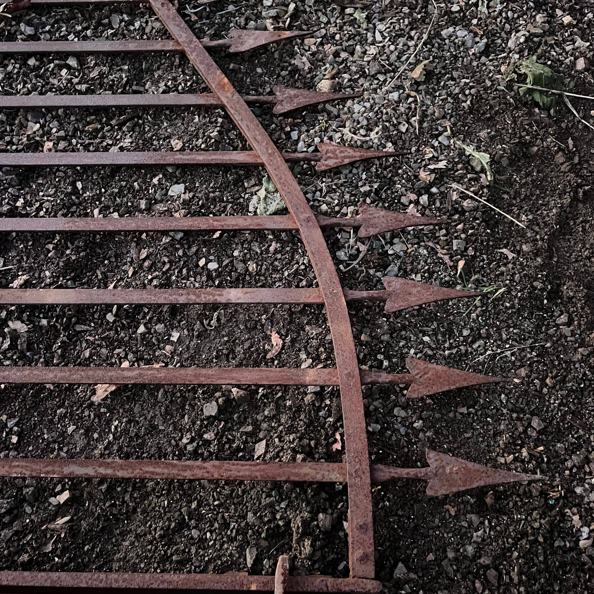 Cancello in ferro - 350 cm