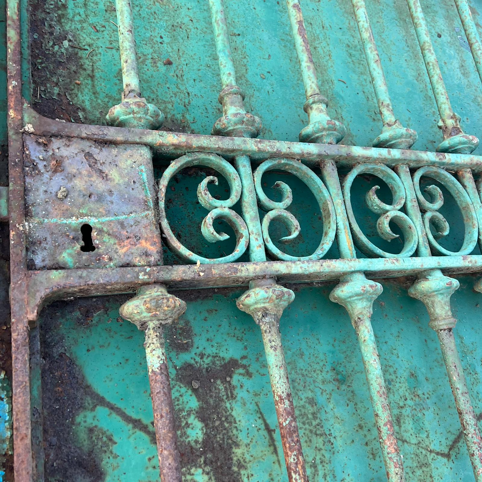 Cancello con ingresso pedonale