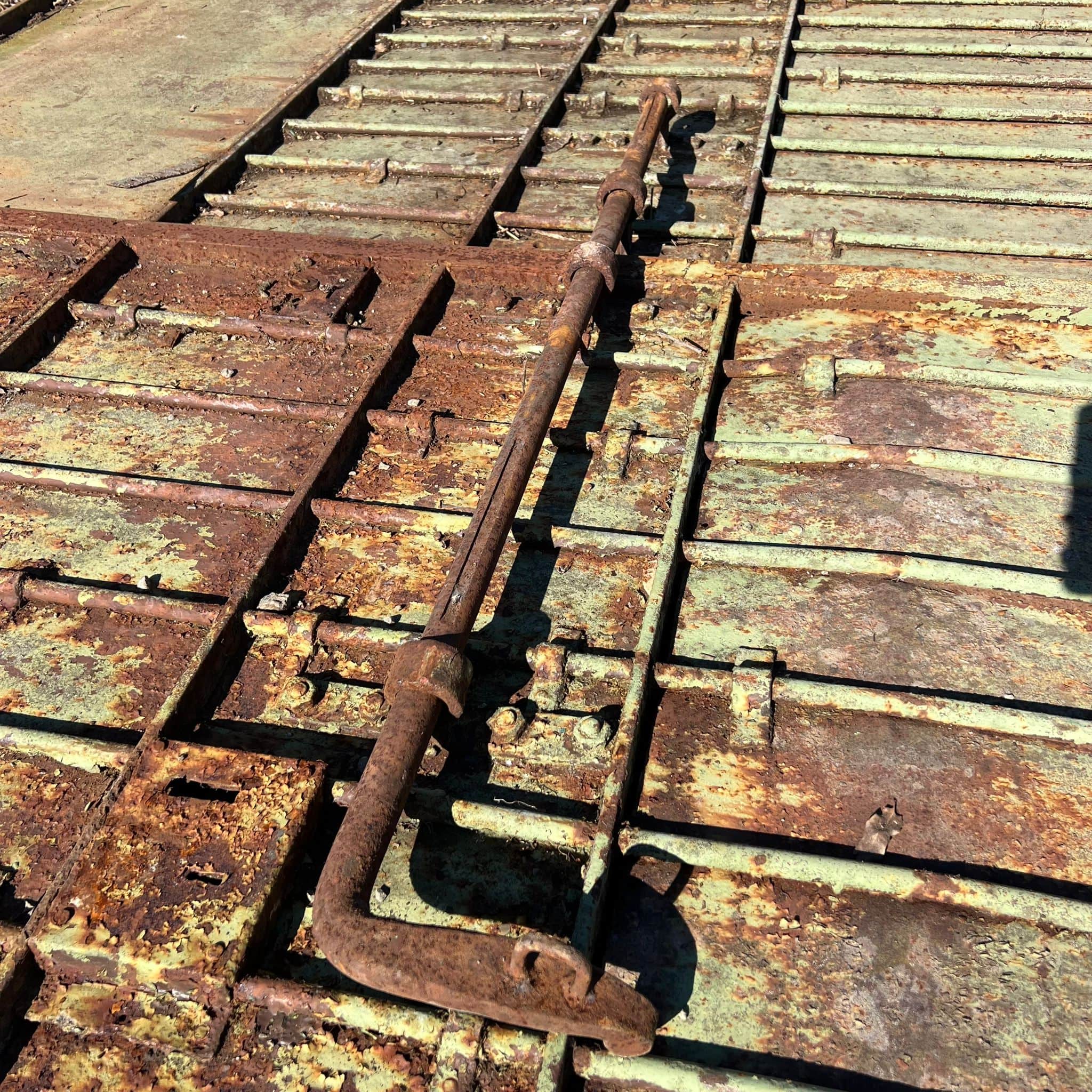 Cancello in ferro 365 cm