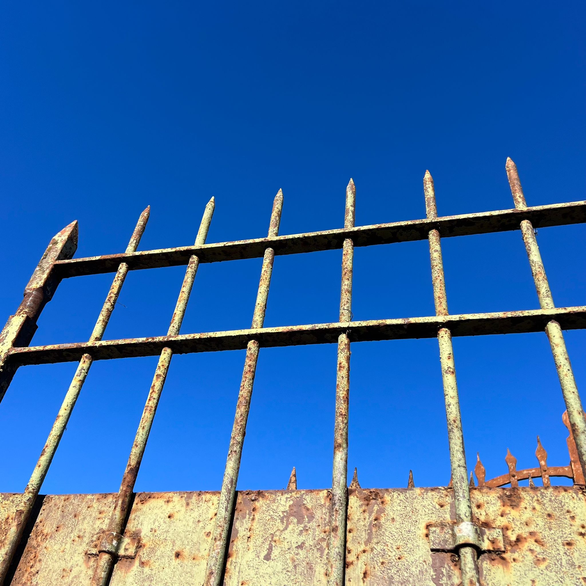 Cancello in ferro 365 cm