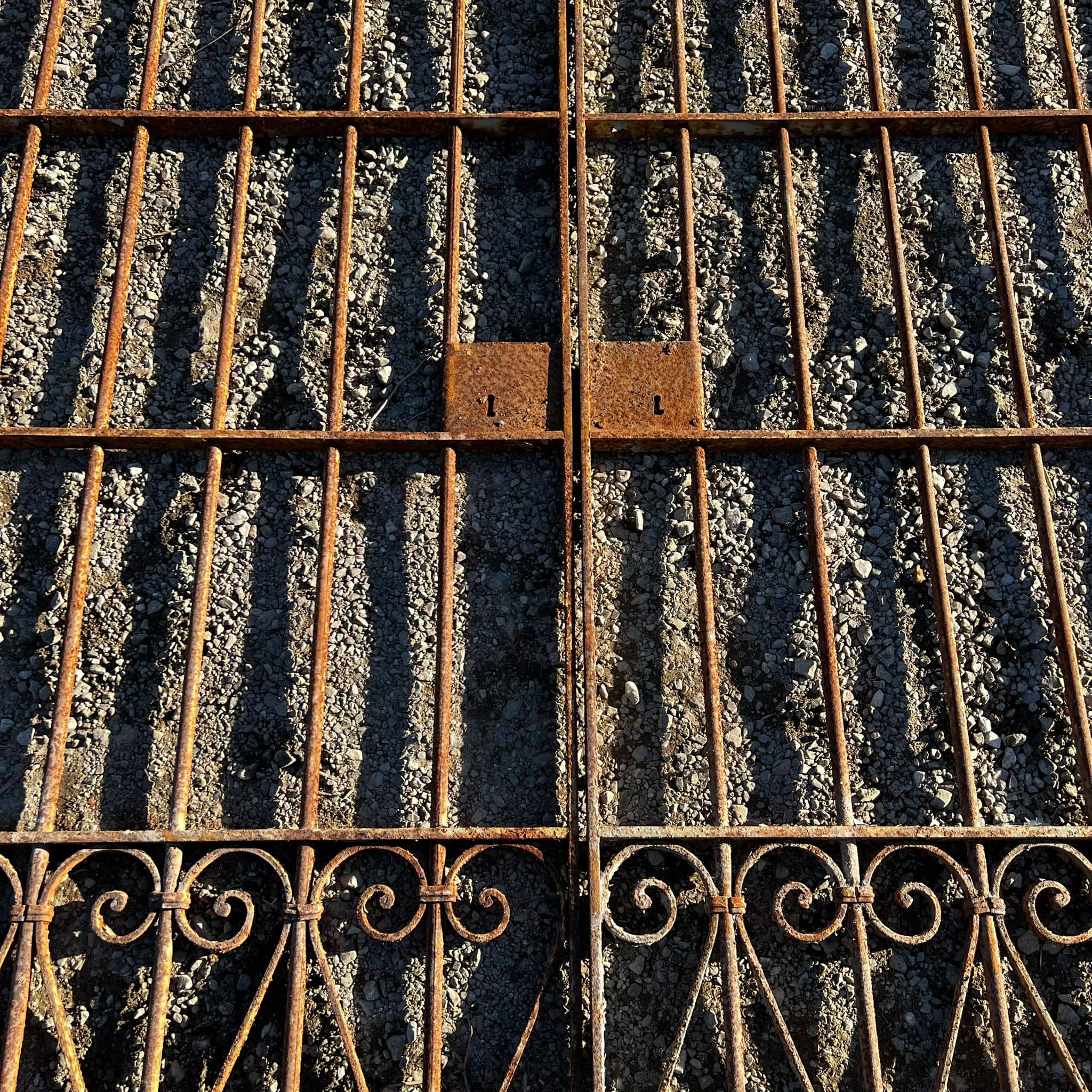 Cancello in ferro - 255 cm