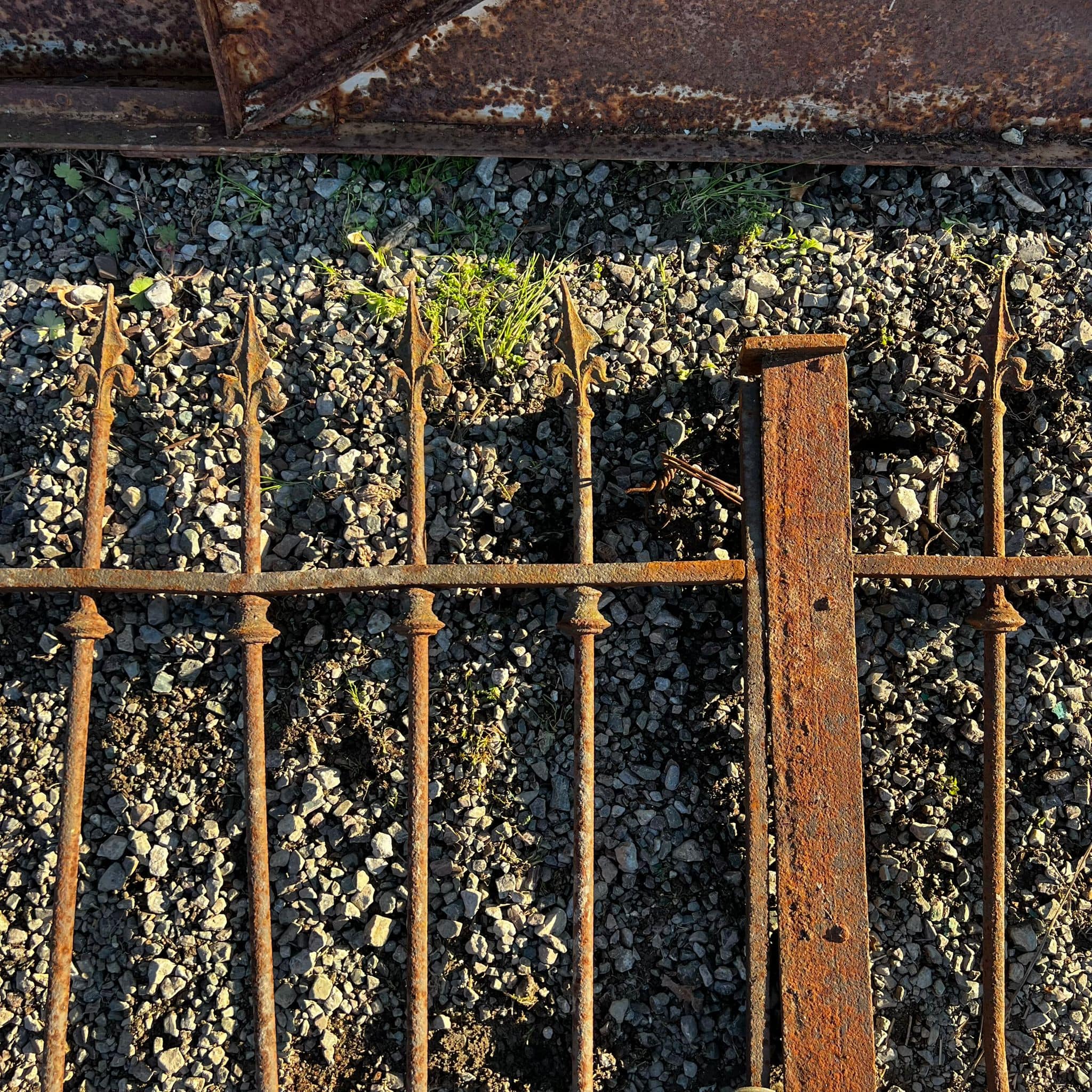 Cancello in ferro - 460 cm