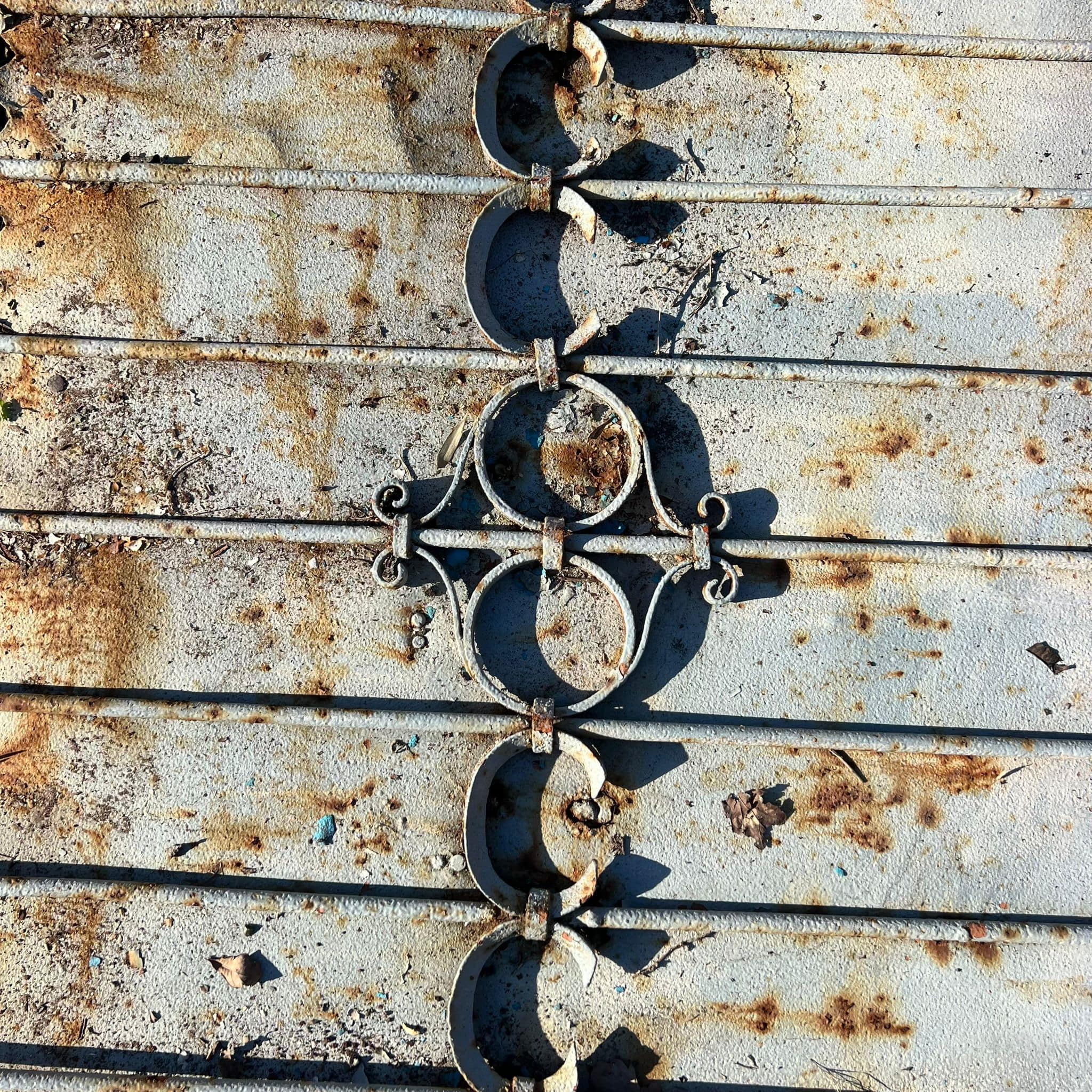 Cancello in ferro 345 cm