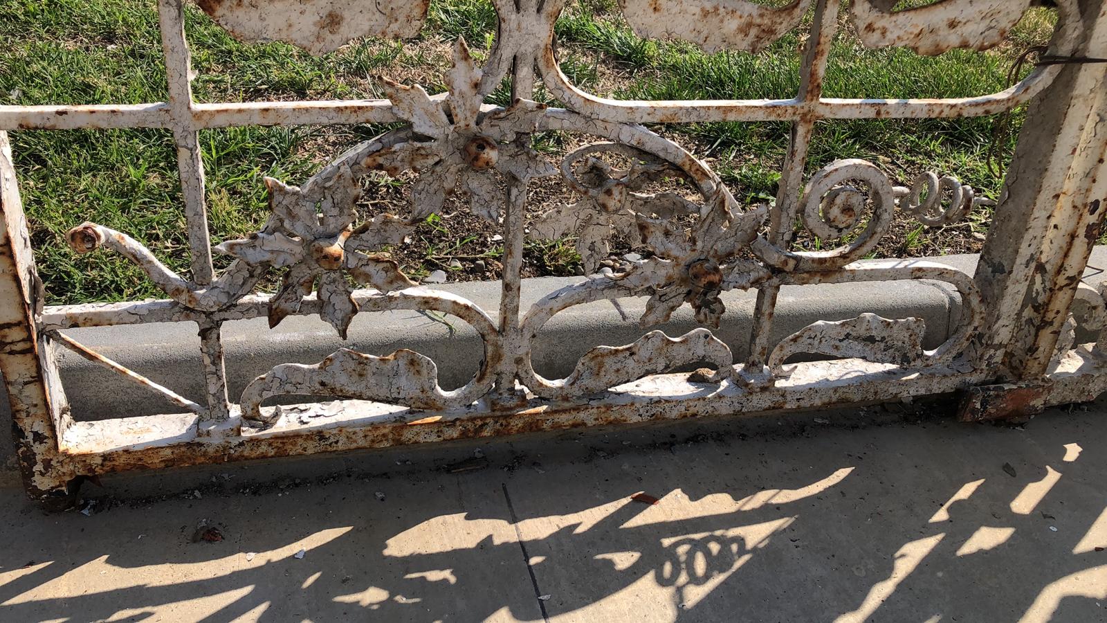 Cancello in ferro 340 cm