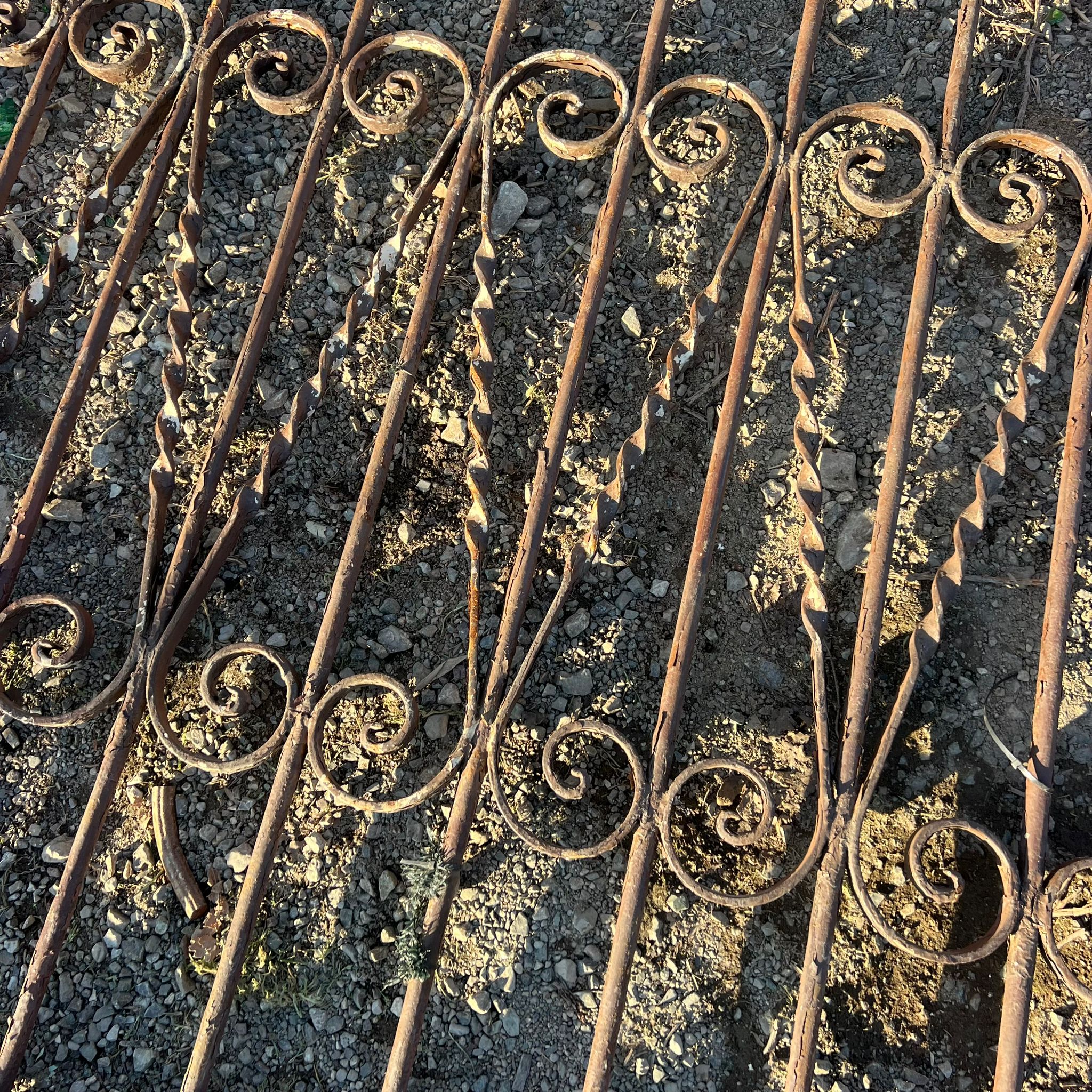 Cancello in ferro di recupero- 330 cm