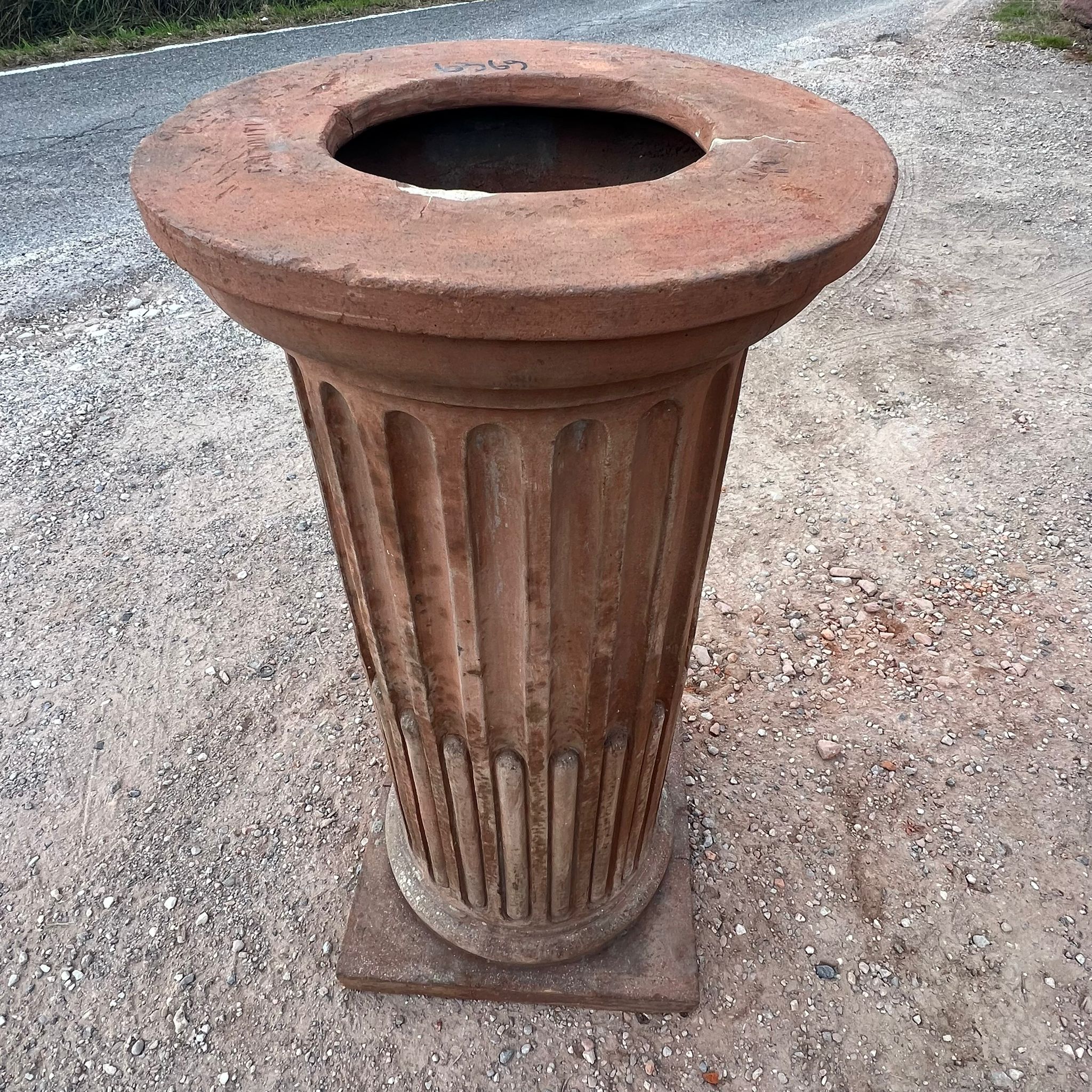 Basi in terracotta rotonde