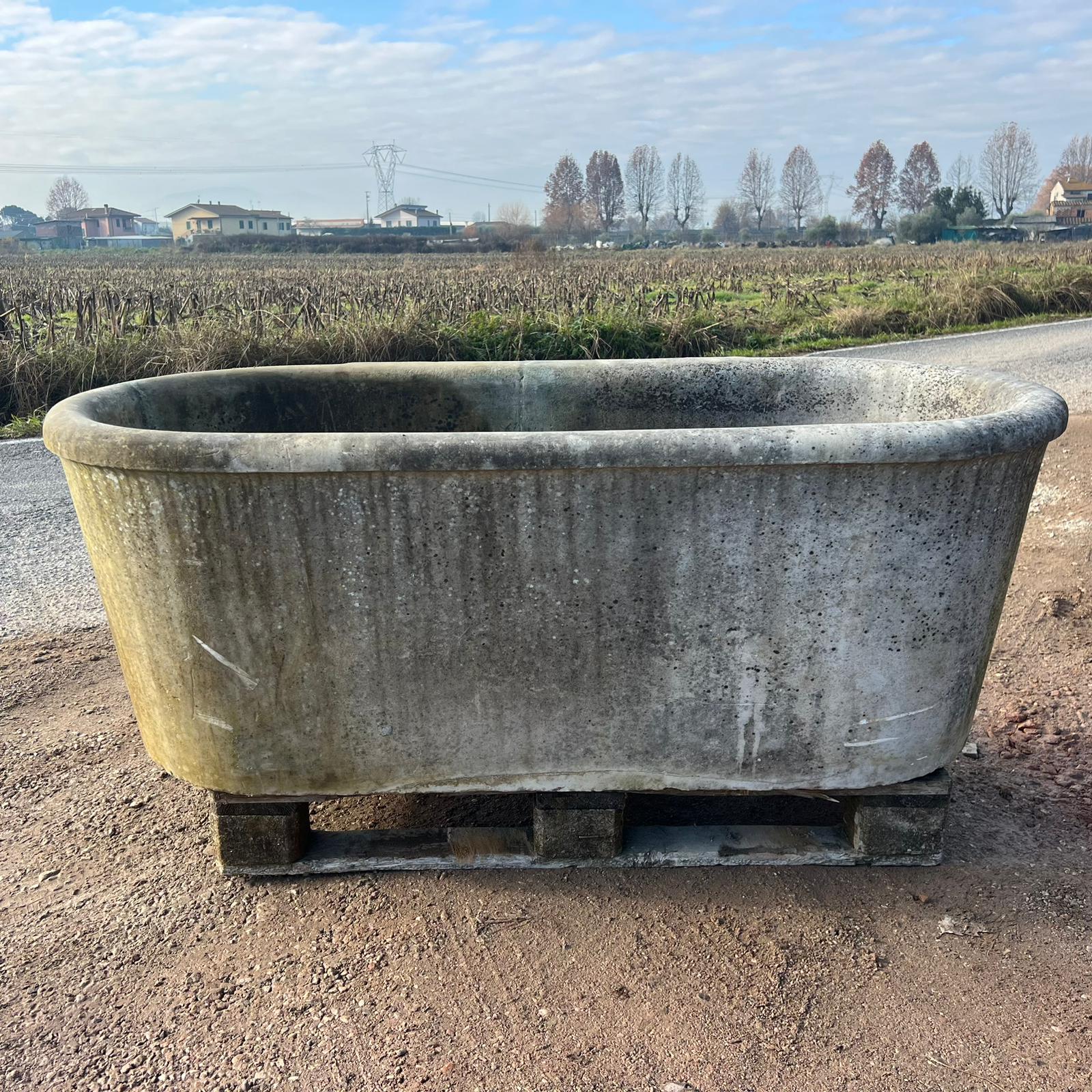 Vasca in marmo 164 cm