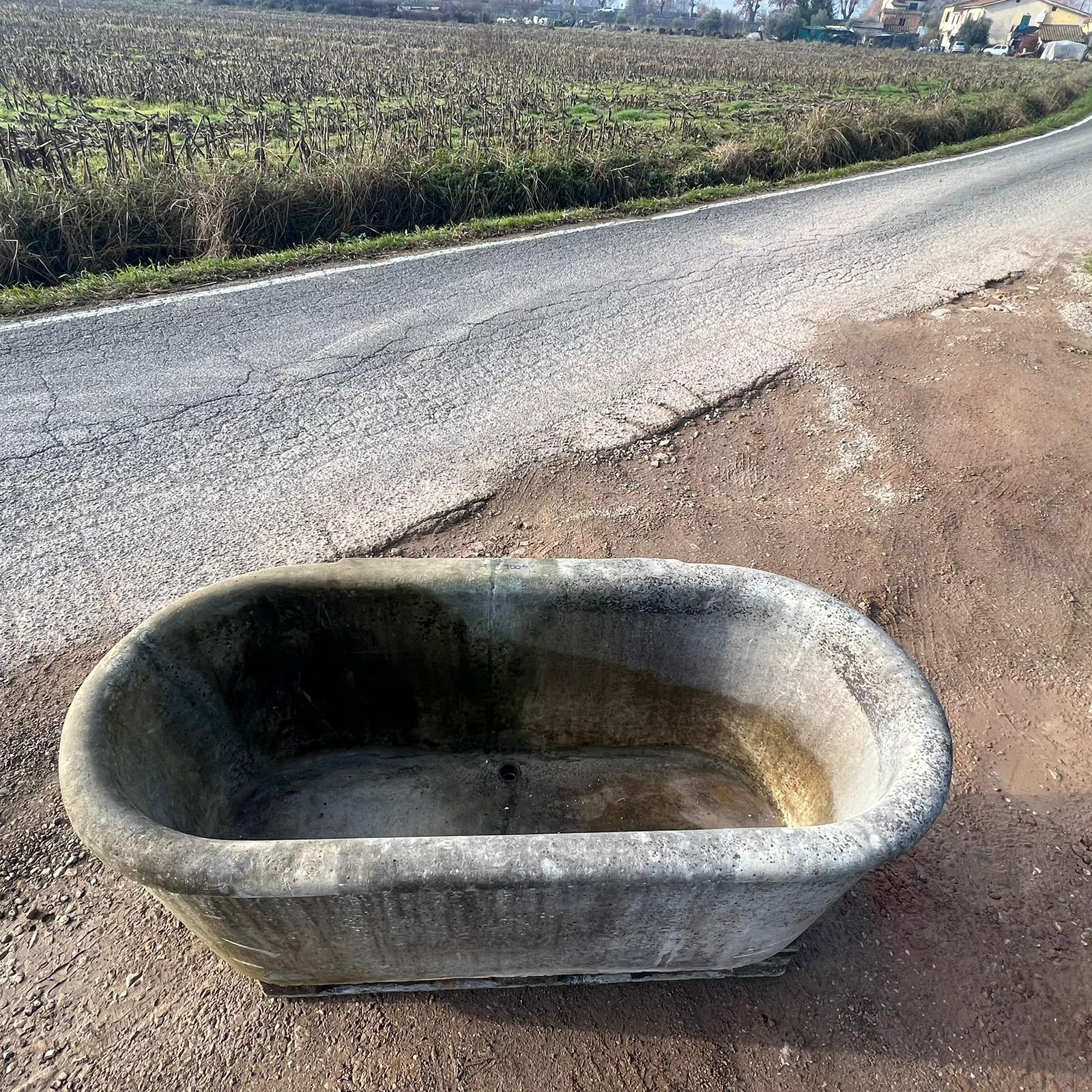 Vasca in marmo 164 cm