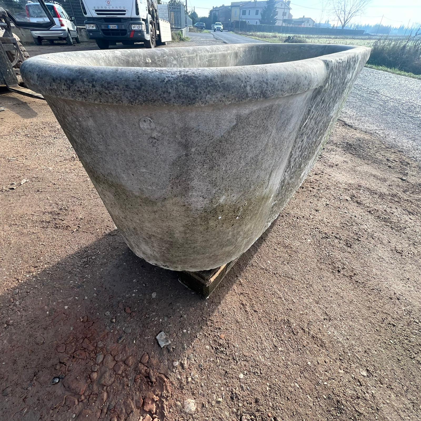 Vasca in marmo 164 cm