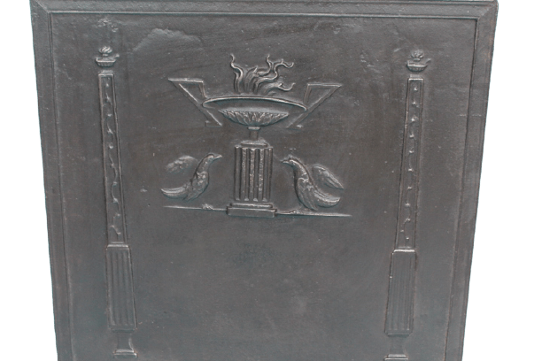 Piastra da camino quadrata 
