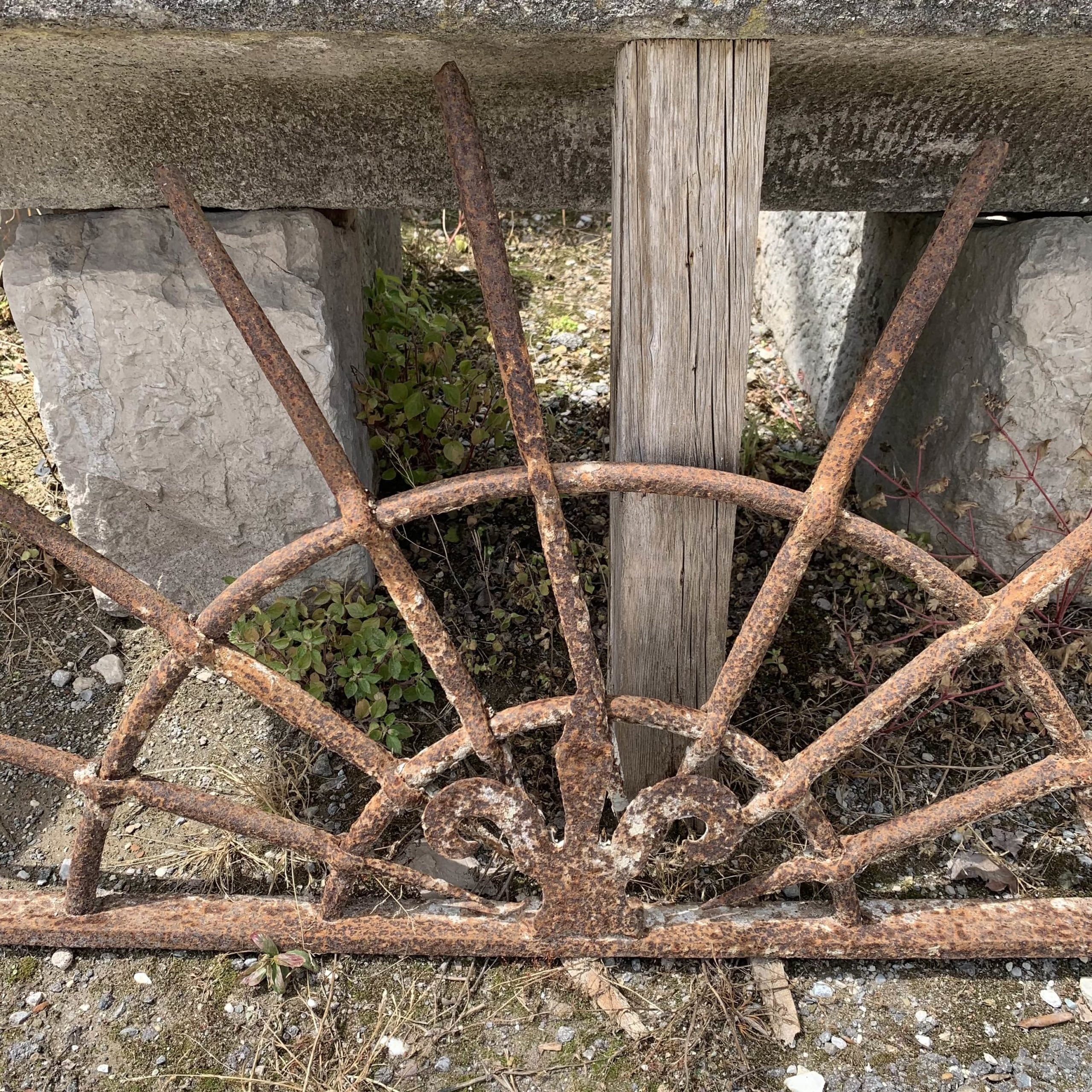 Piccola rostra di ferro antica 