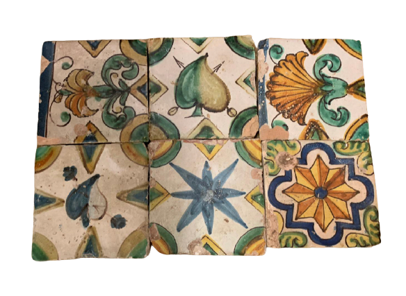 Piccole azulejos colorate 