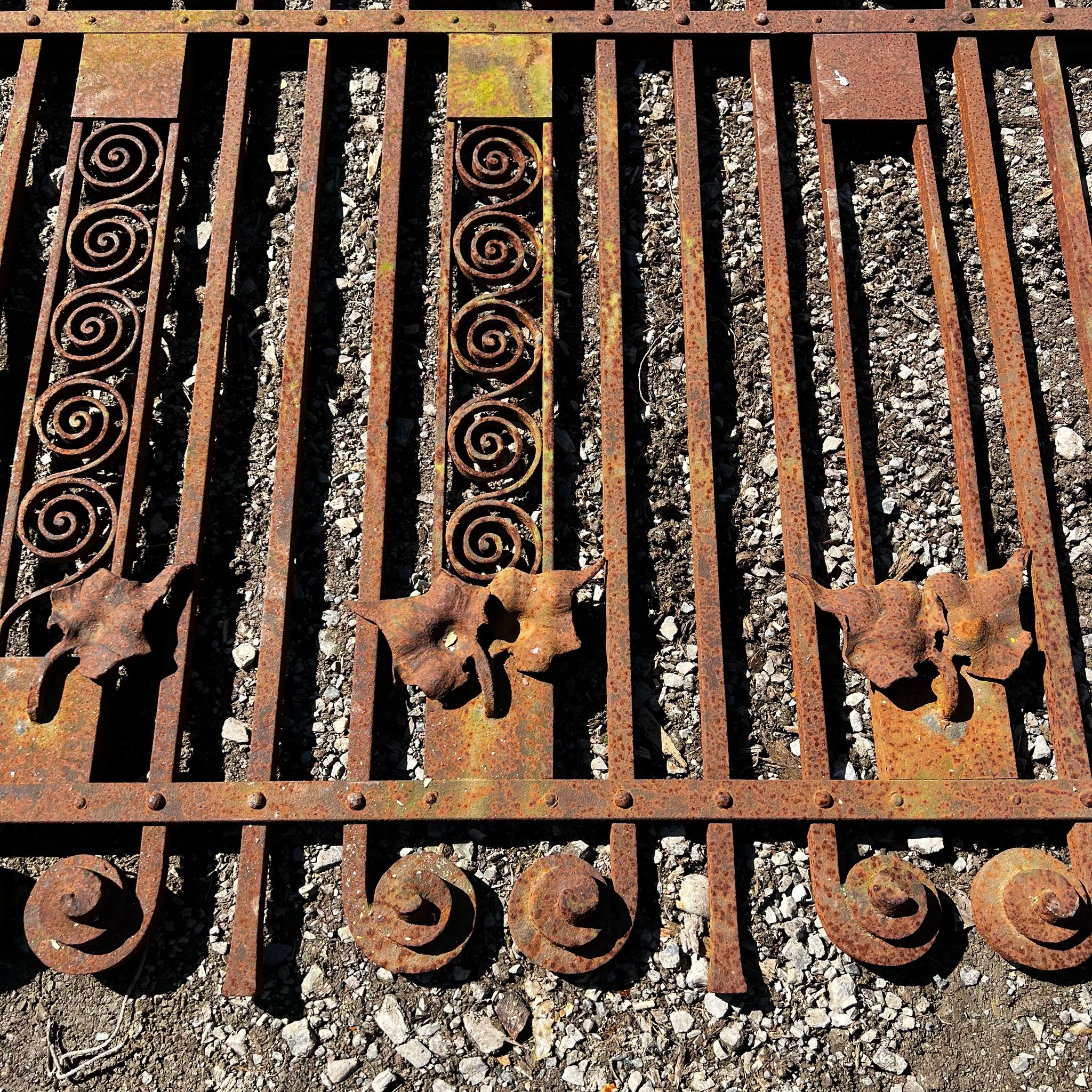 Ringhiera con lavorazioni 