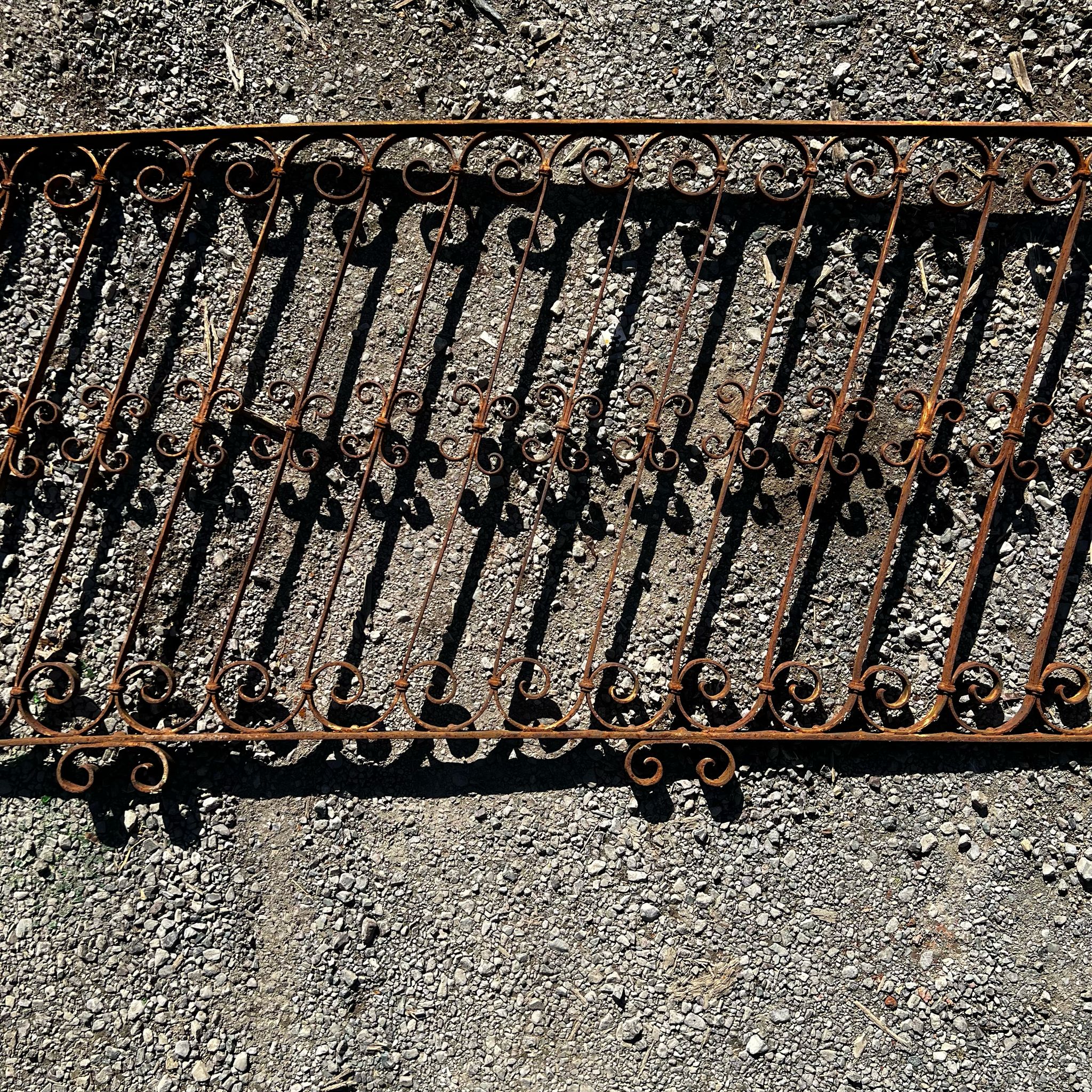 Ringhiera di ferro recuperata 