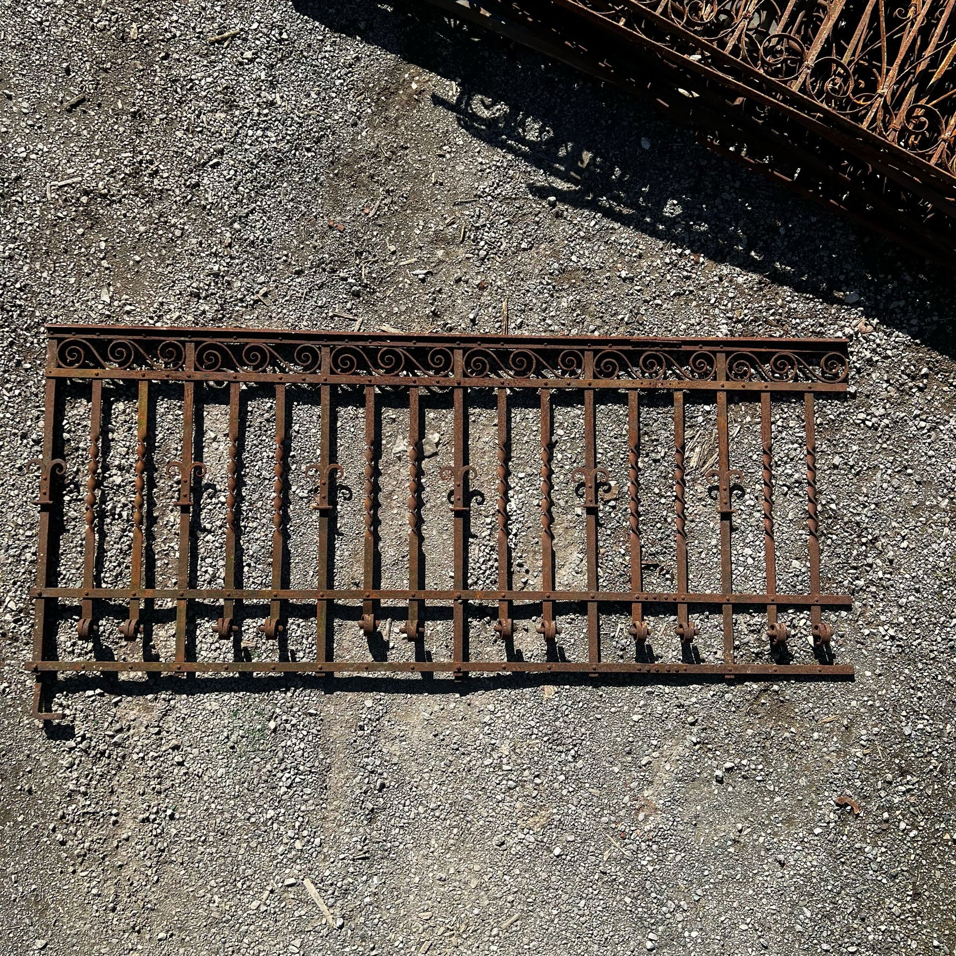 Ringhiera di recupero vecchia