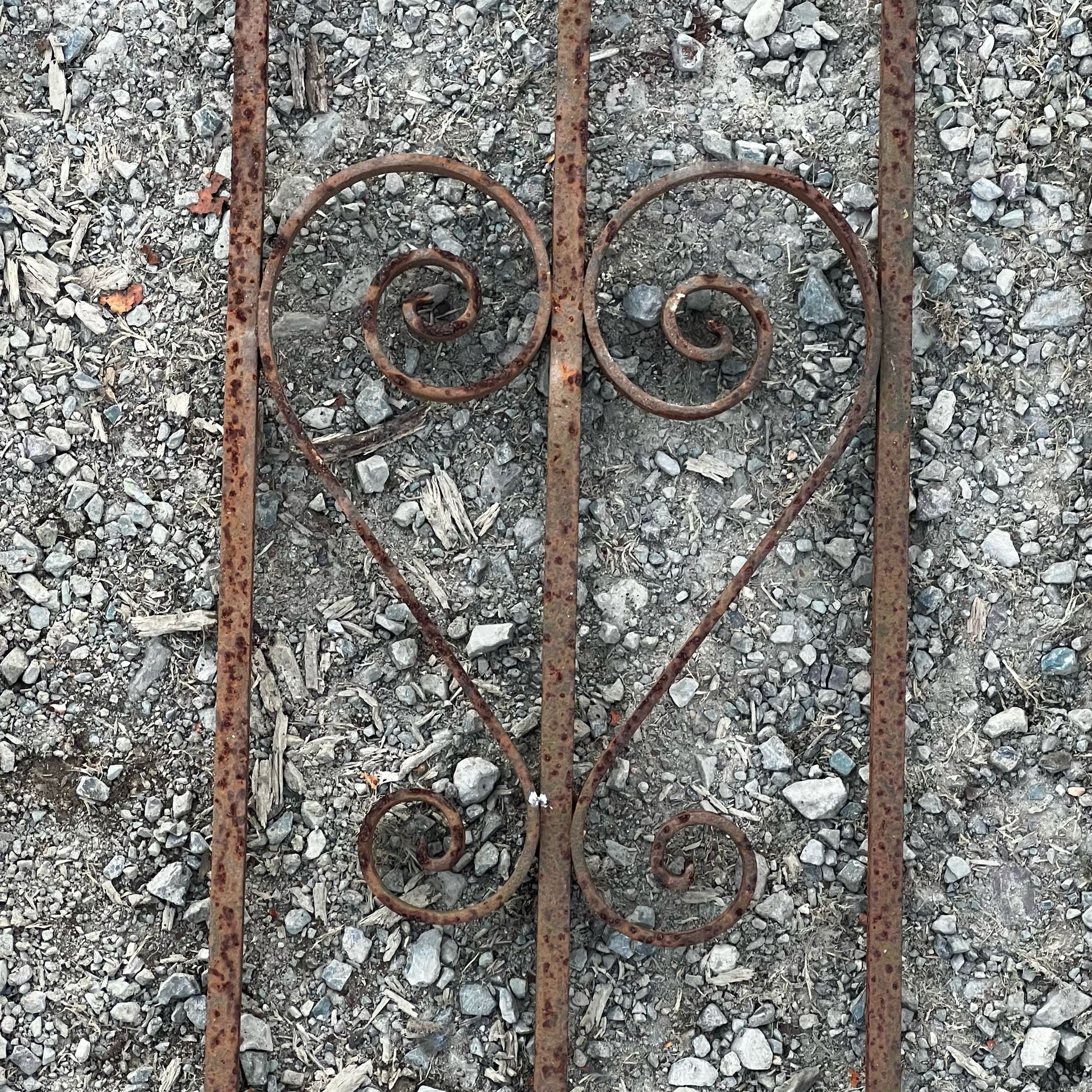 Ringhiera in ferro recuperata 