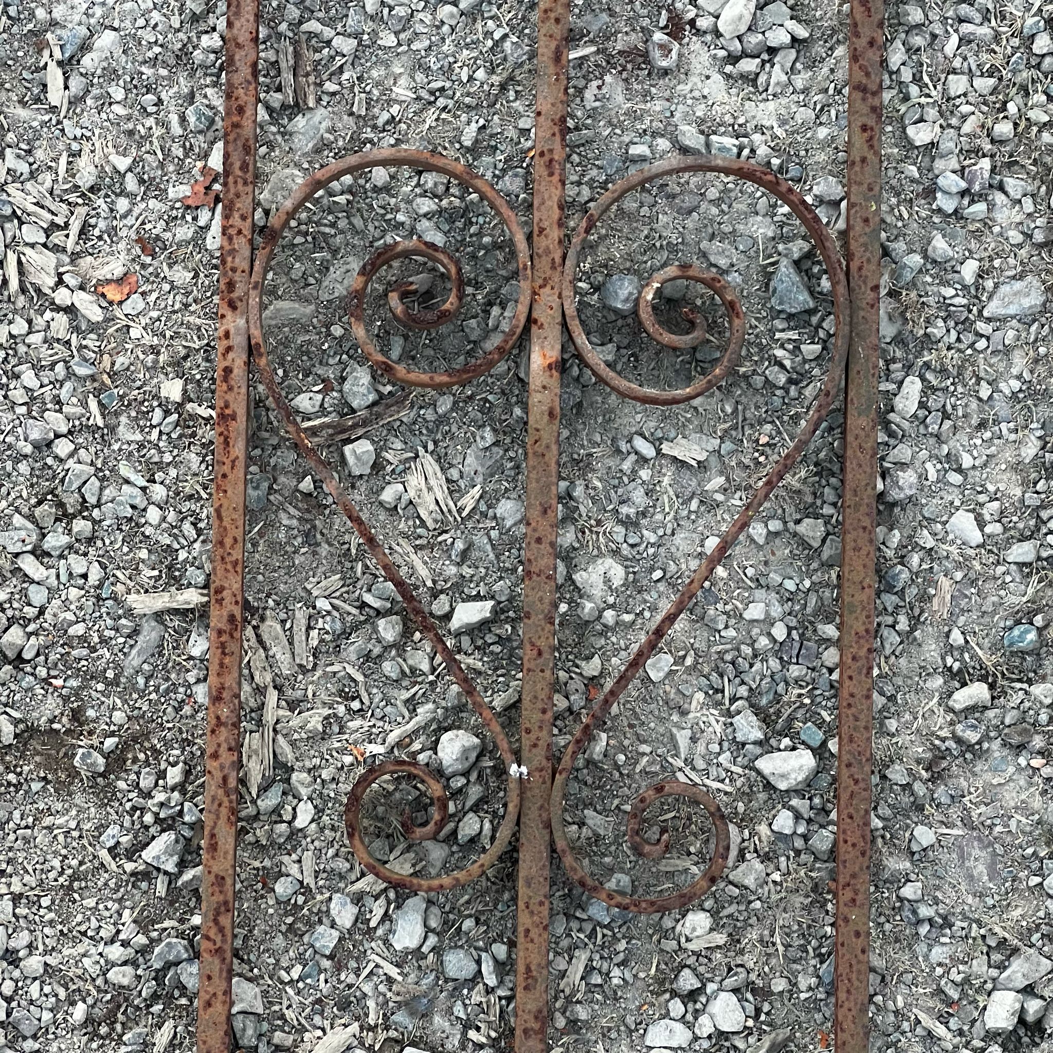 Ringhiera in ferro recuperata 